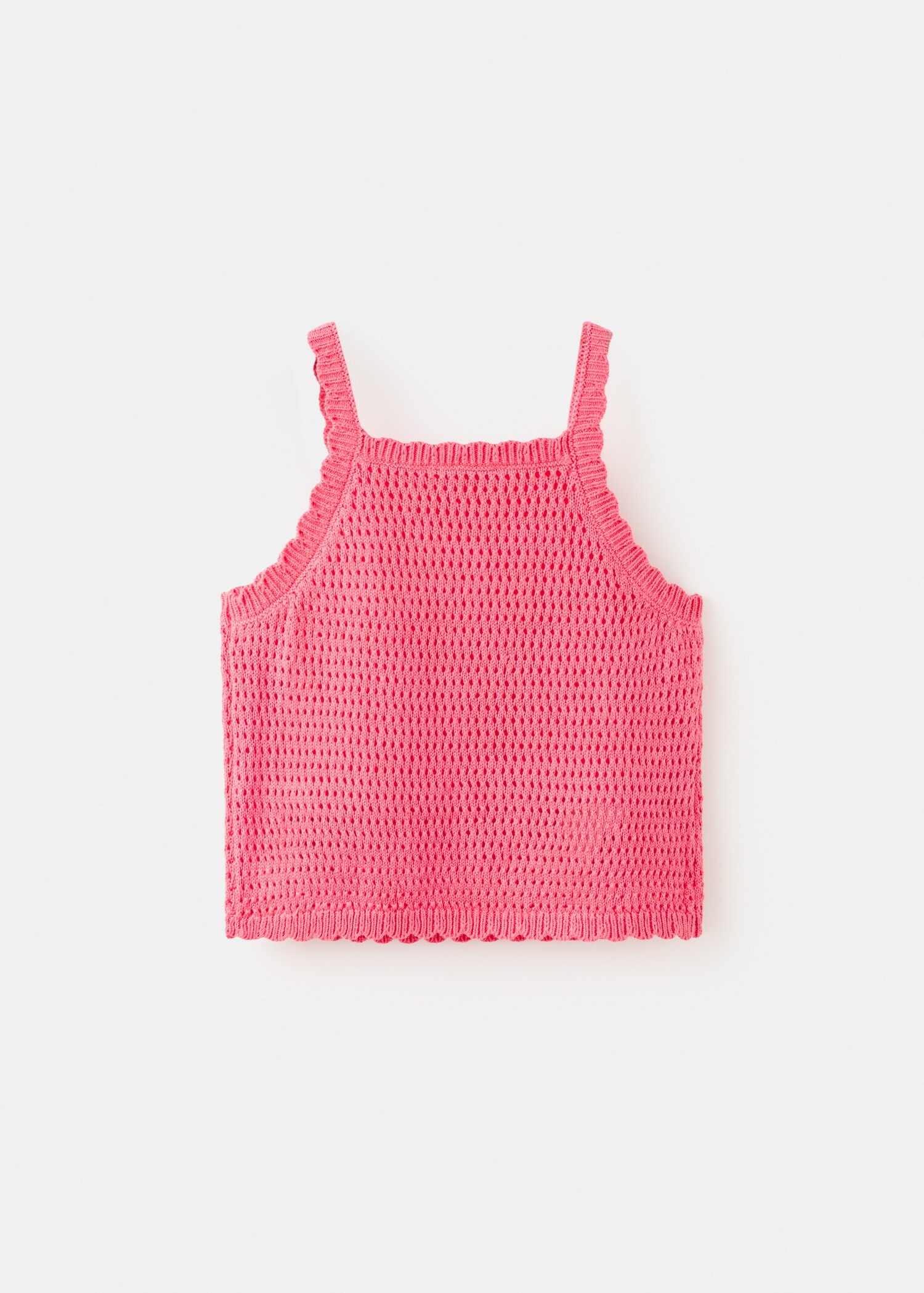 Crochet top - Reverse of the article