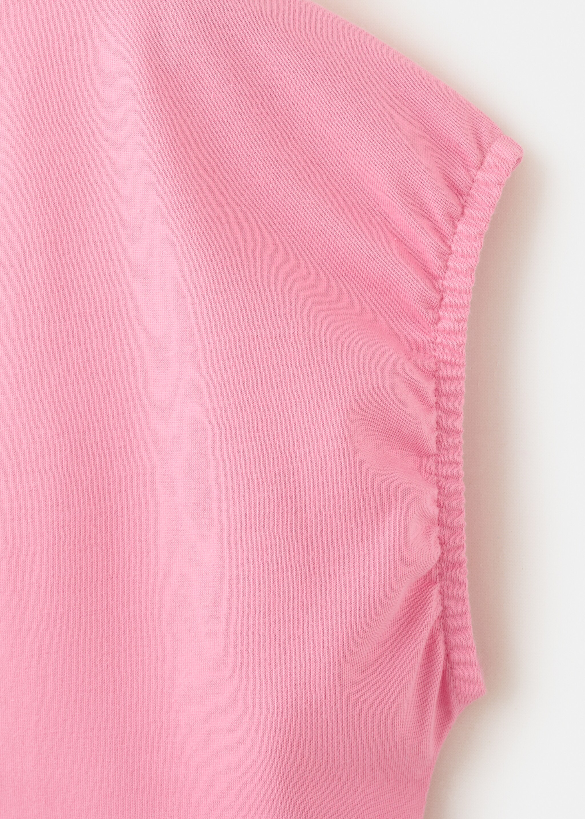 T-shirt en coton imprimé - Détail de l'article 0, Rose. Ref: 27067926-00.