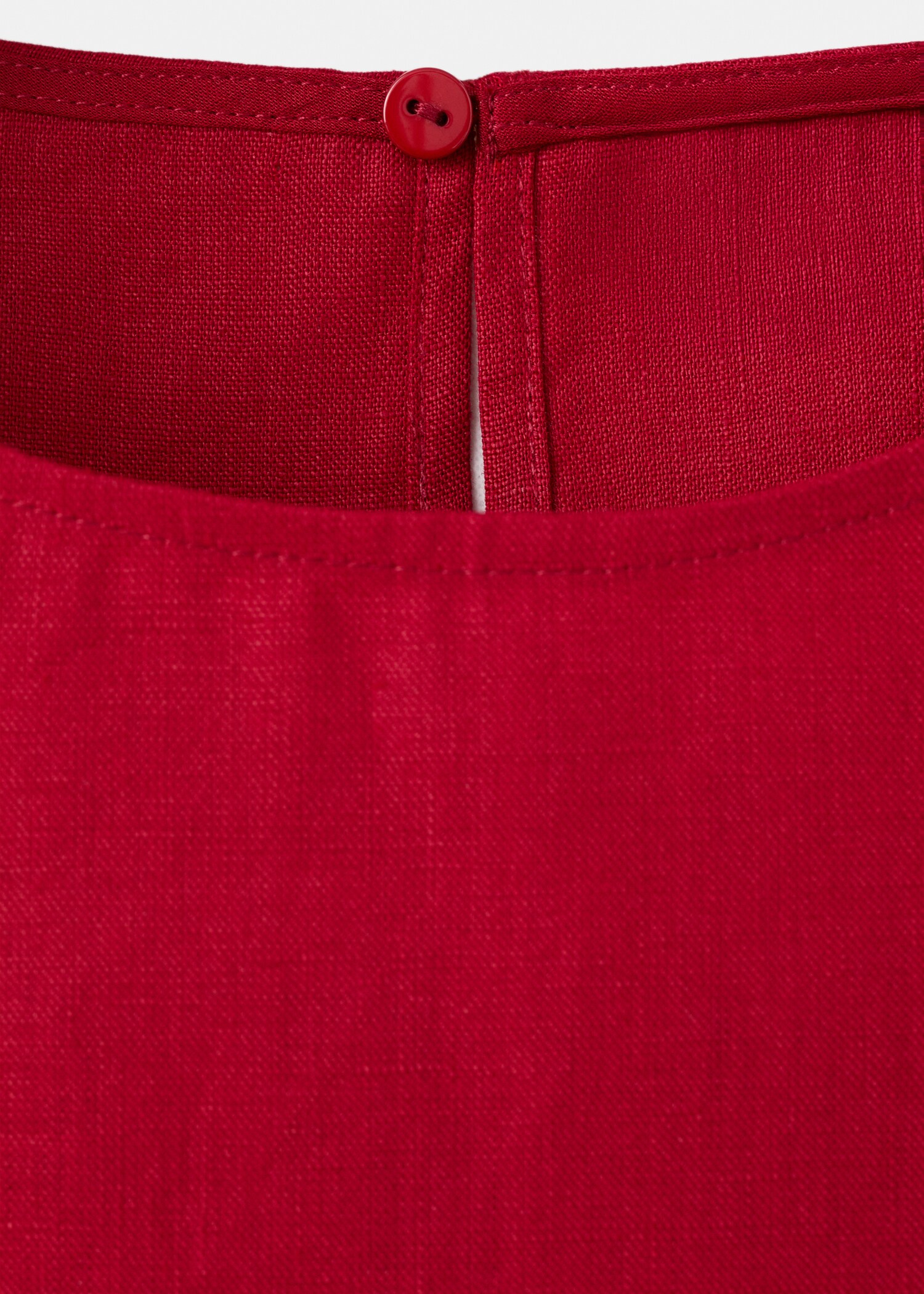 Linen top with ties - Details of the article 8