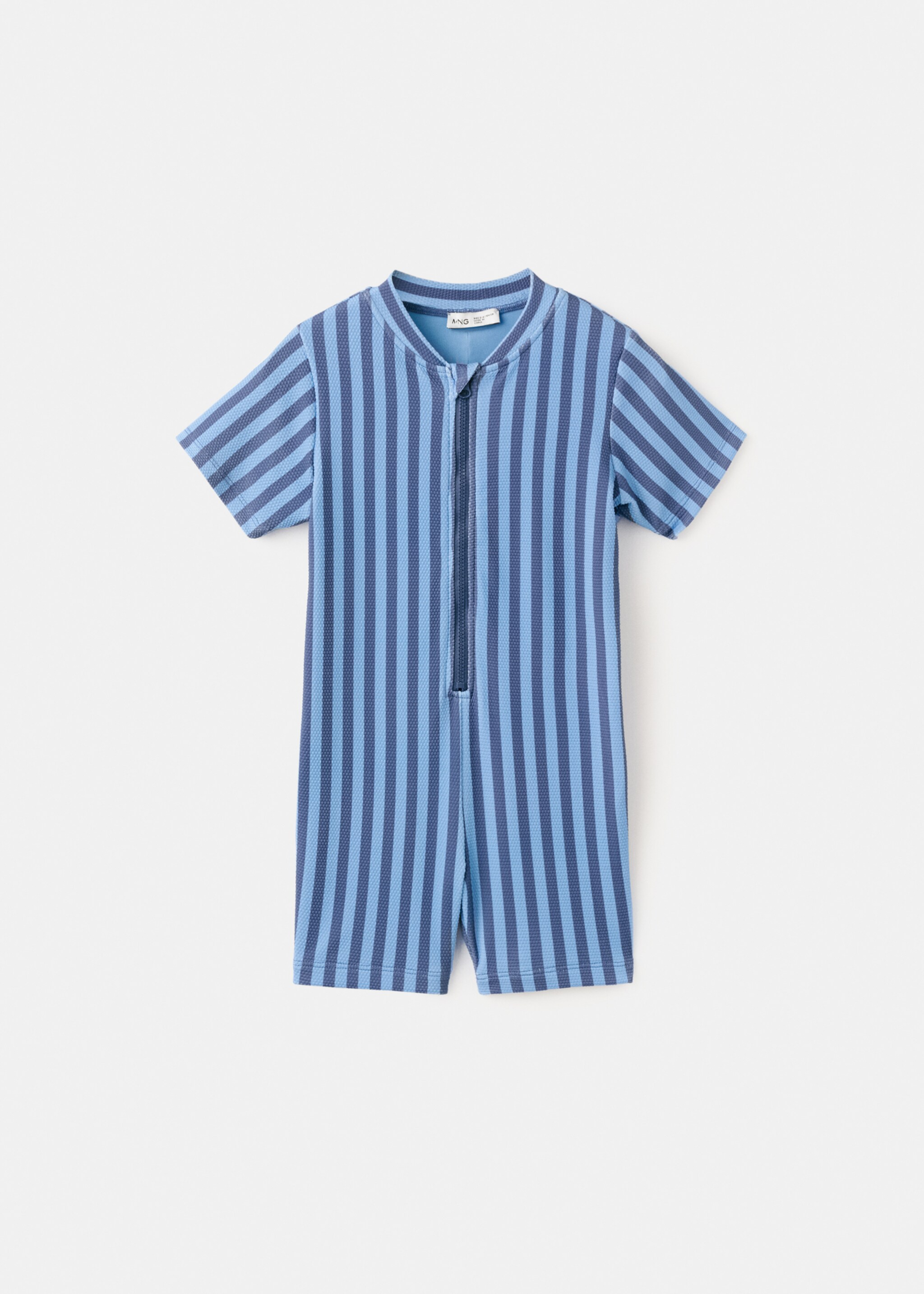 Striped swimsuit jumpsuit - Article without model, Blue. Ref: 27067929-00.