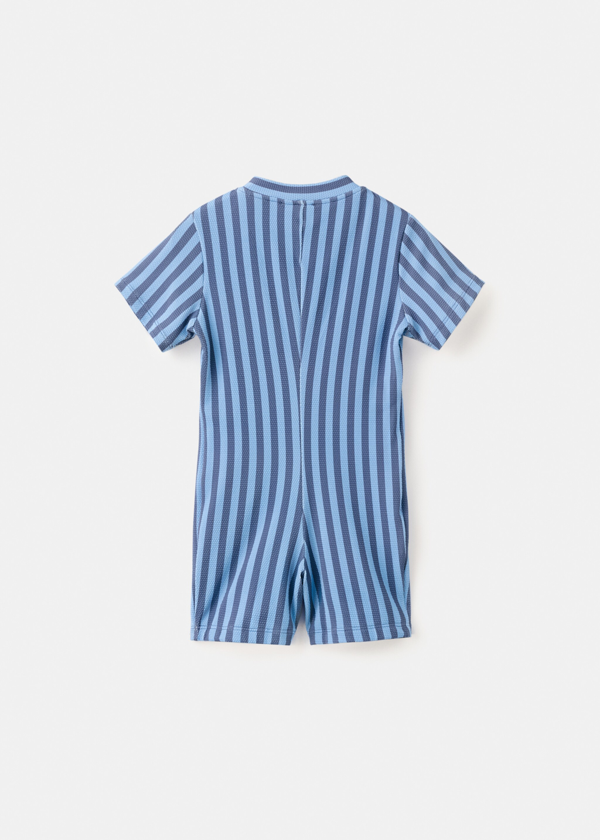 Striped swimsuit jumpsuit - Reverse of the article, Blue. Ref: 27067929-00.