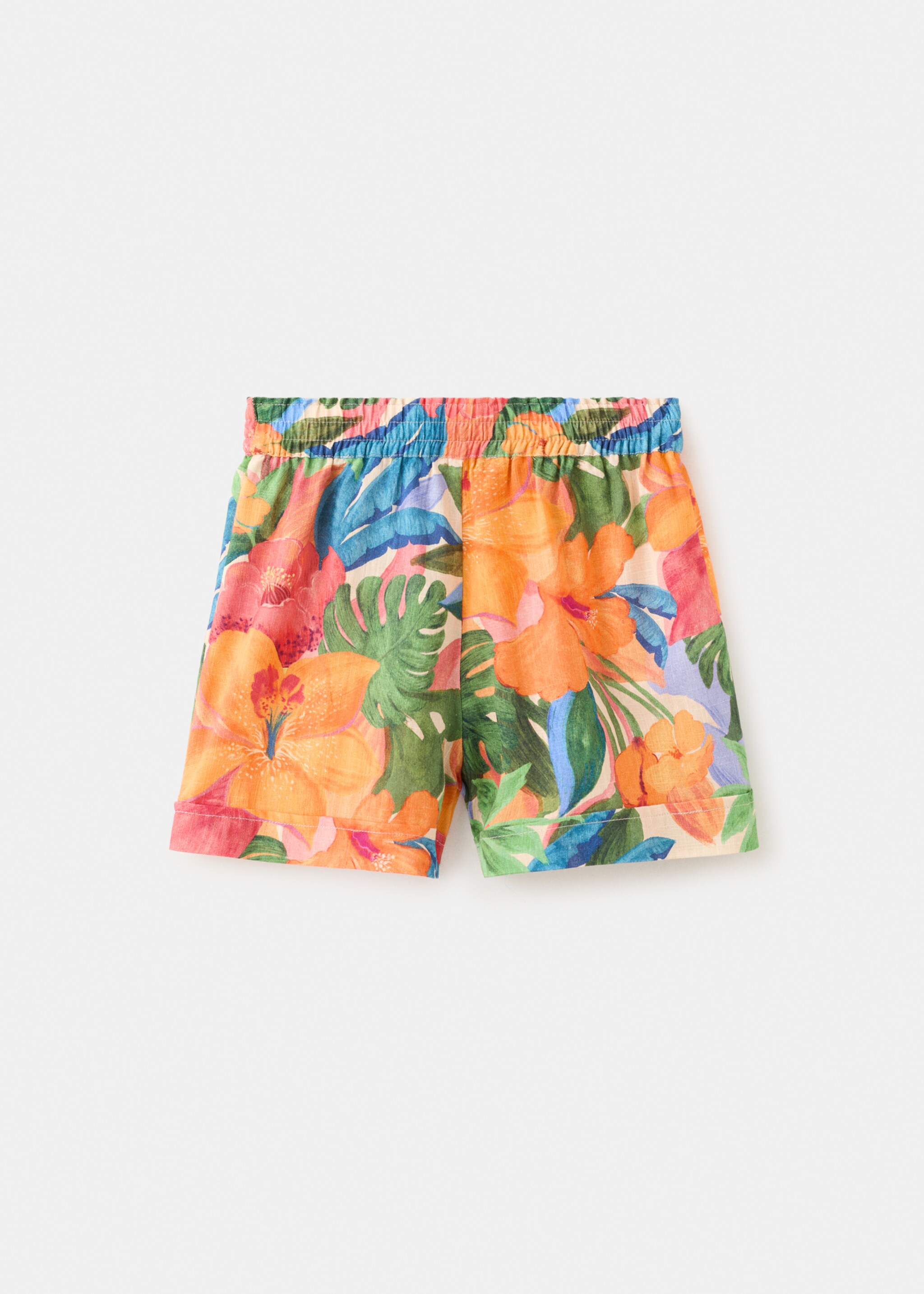 Short tropiset - Verso de l’article, Orange. Ref: 27067942-00.