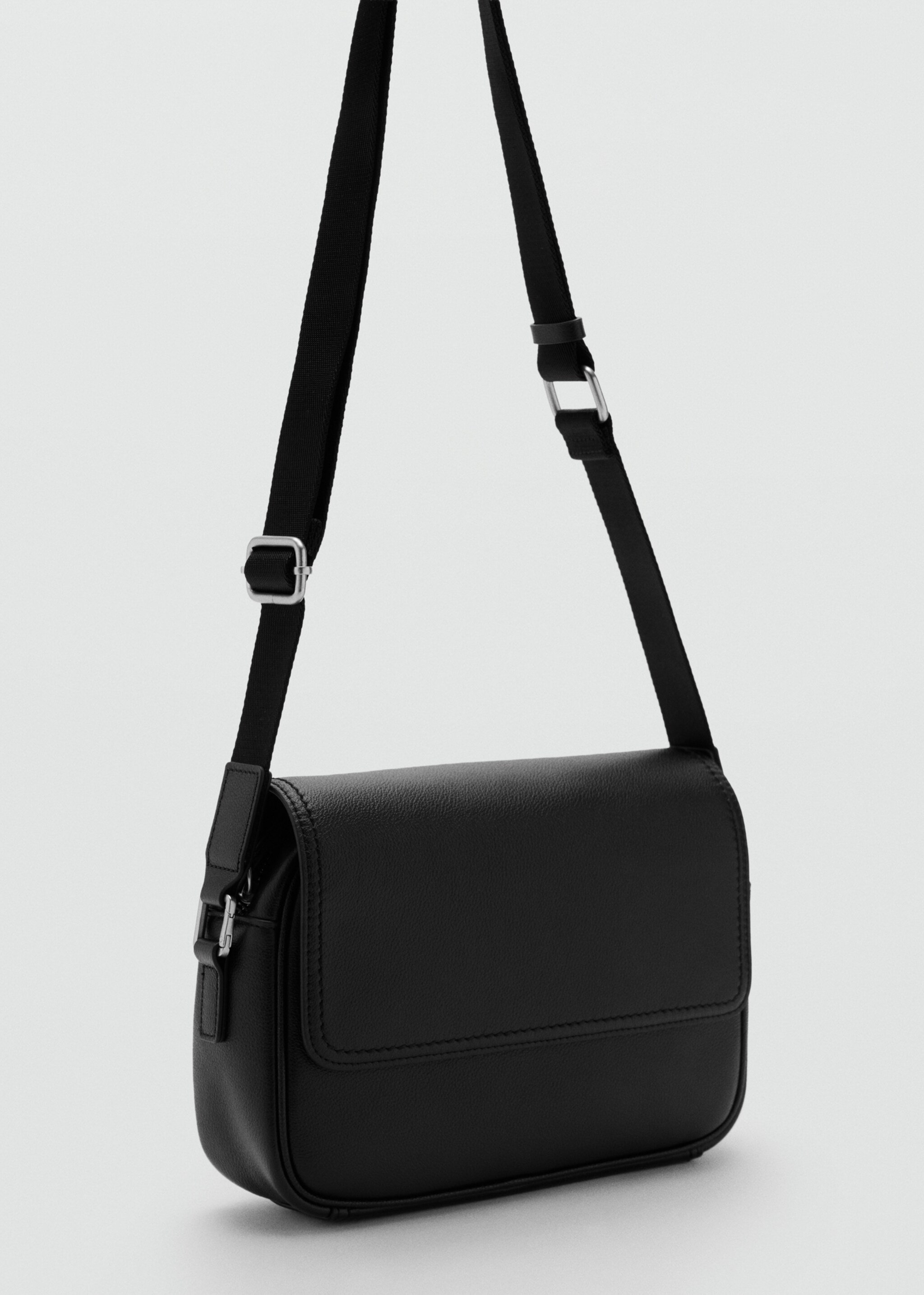 Bolso handbag - Plano medio, Negro. Ref: 27068260-00.