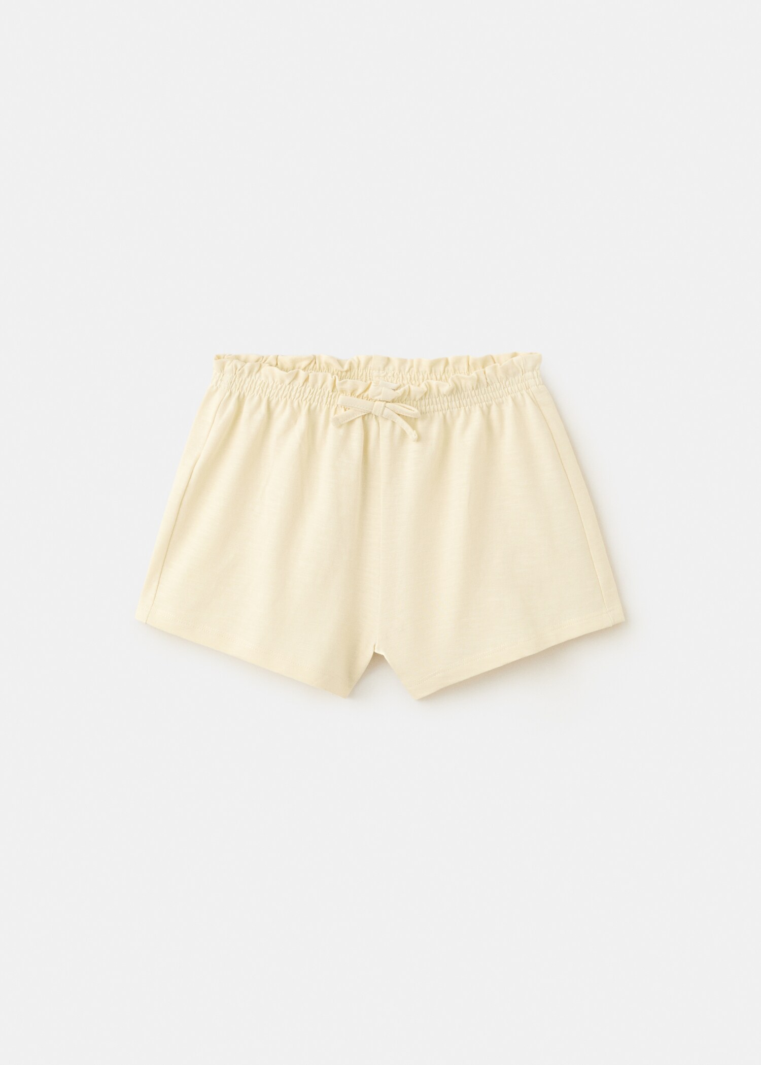 Cotton shorts with drawstring - Article without model
