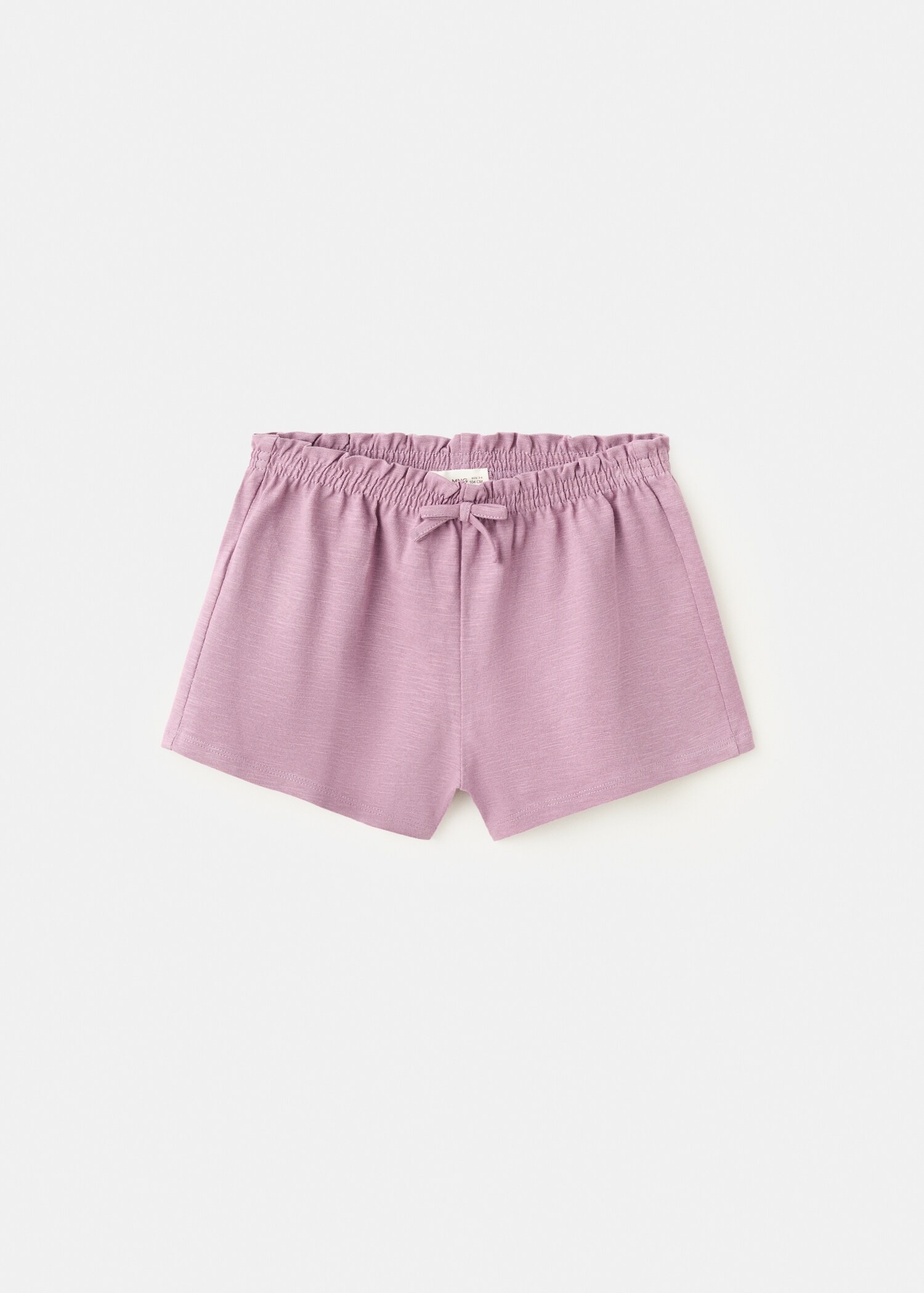 Cotton shorts with drawstring - Article without model