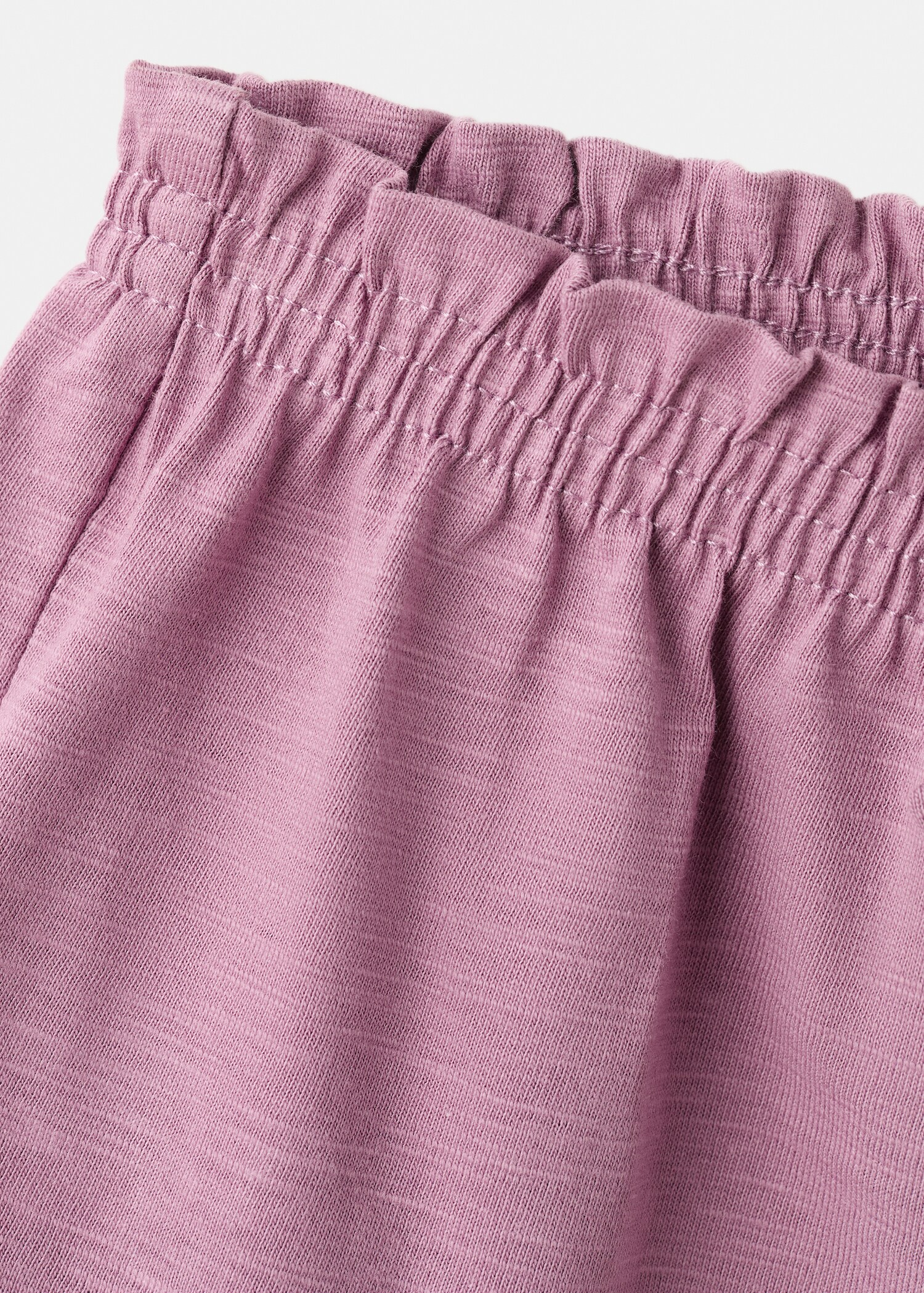 Cotton shorts with drawstring - Details of the article 8