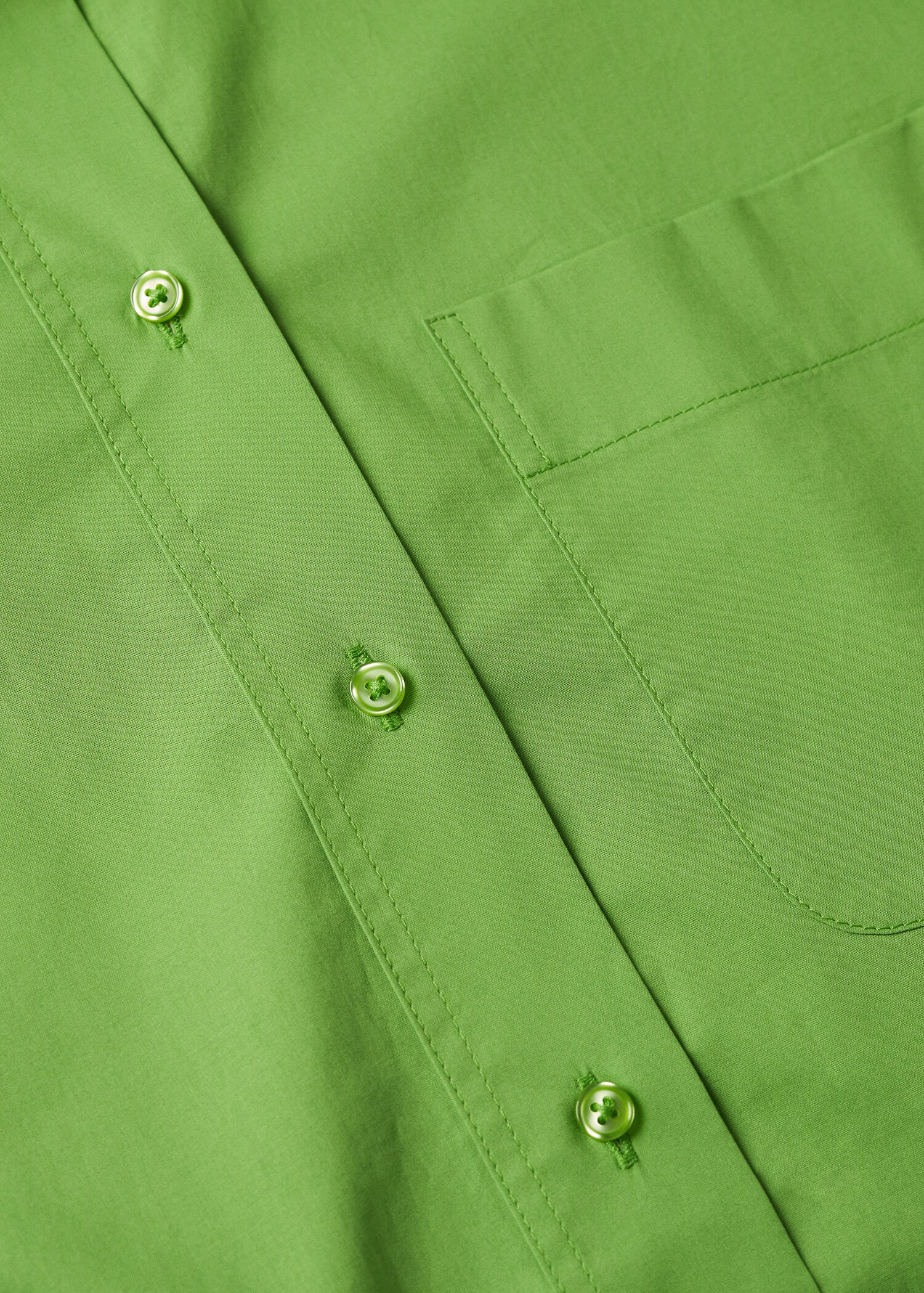 Oversize cotton shirt - Details of the article 8