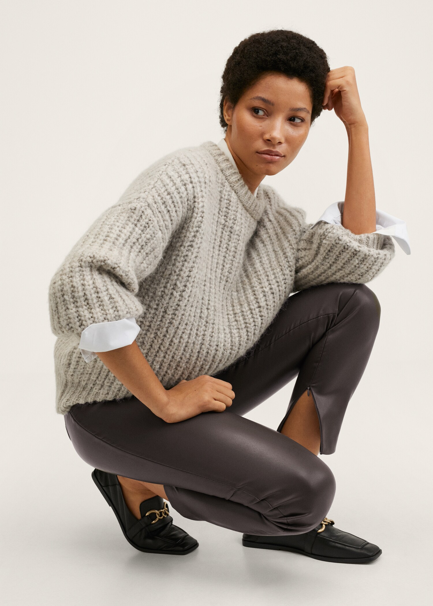 Legging similicuir ouvertures - Détail de l'article 2