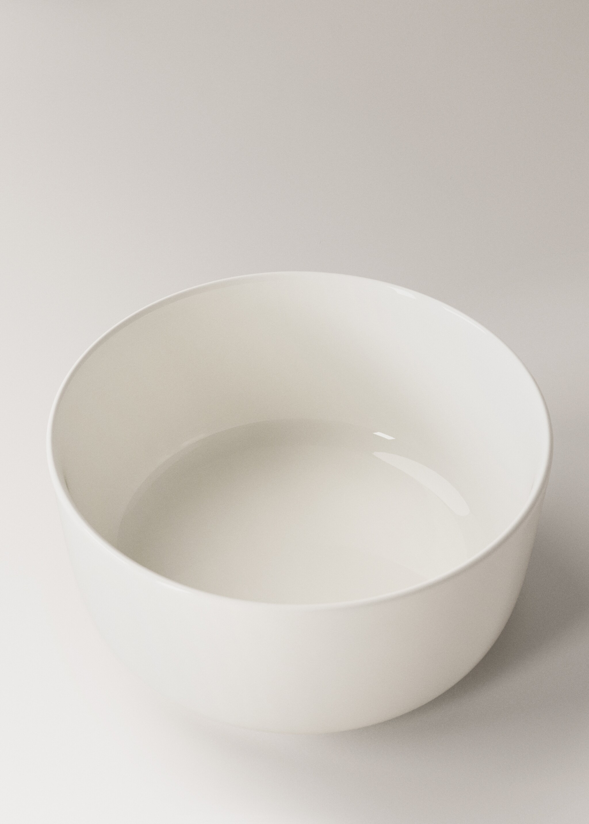 Ultra light-bone china bowl - Λεπτομέρεια του προϊόντος 1, Λευκό. Ref: 27071167-00.
