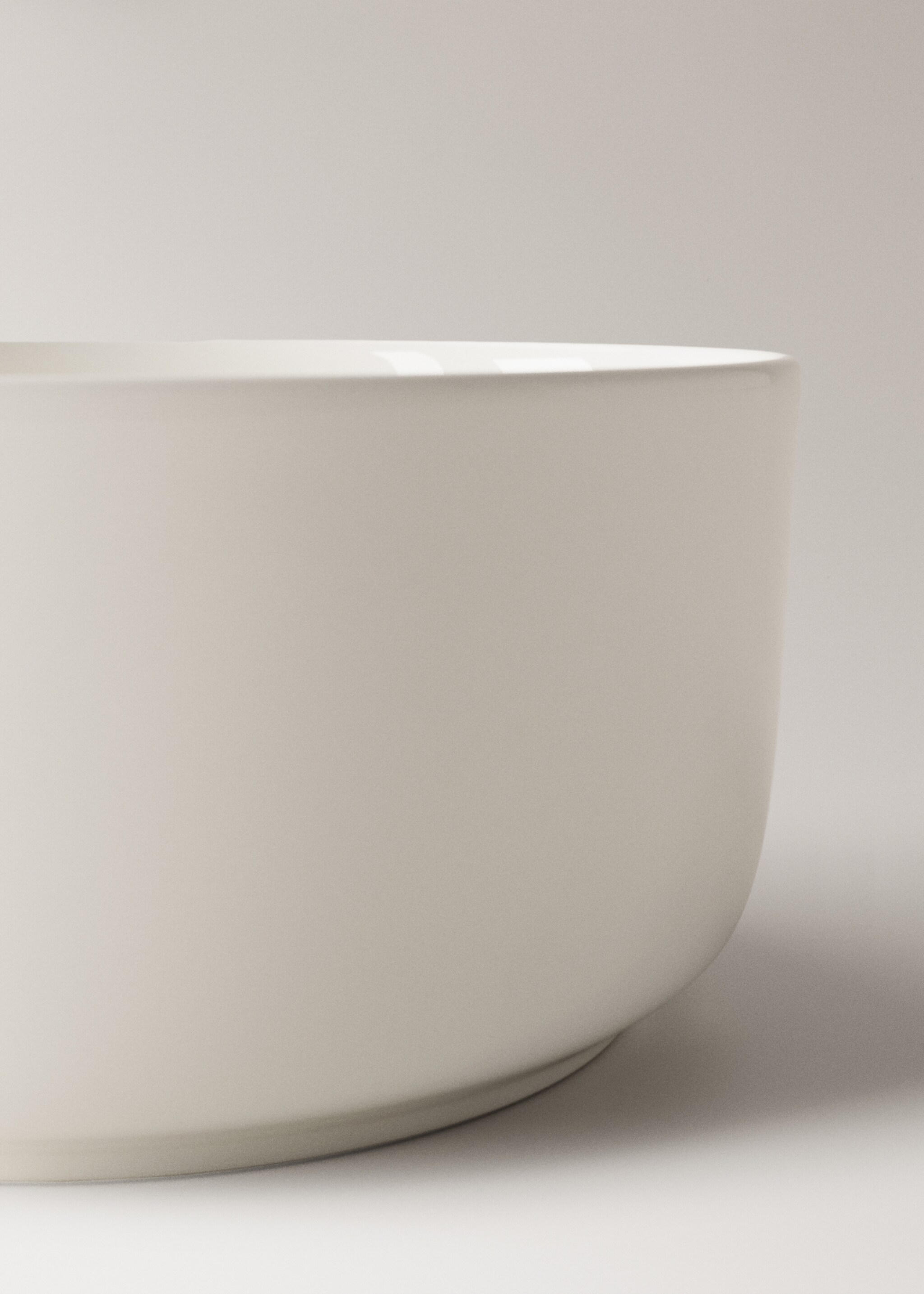 Ultra light-bone china bowl - Λεπτομέρεια του προϊόντος 2, Λευκό. Ref: 27071167-00.