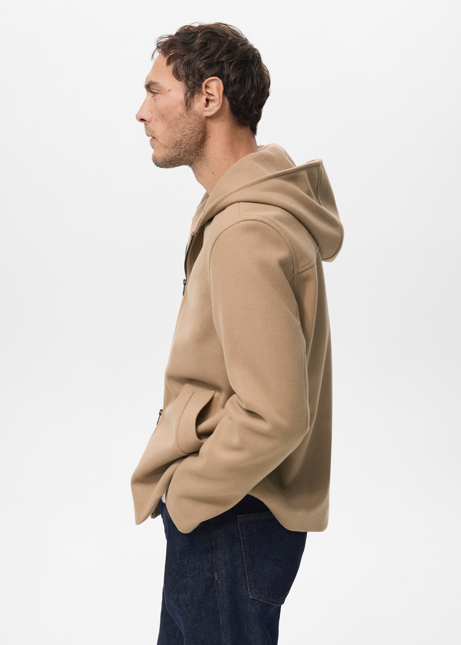 Cloth hooded jacket - Details of the article 6