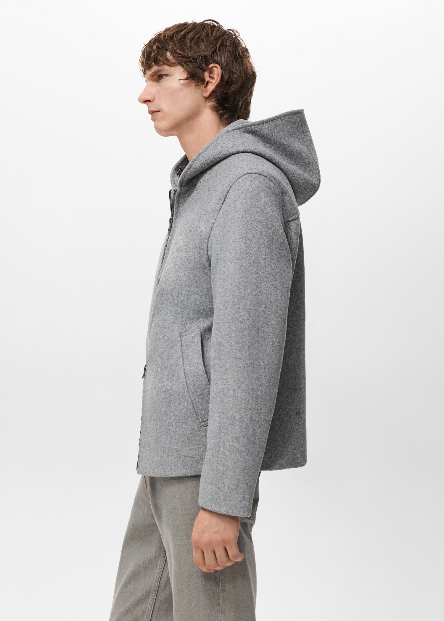 Cloth hooded jacket - Details of the article 2