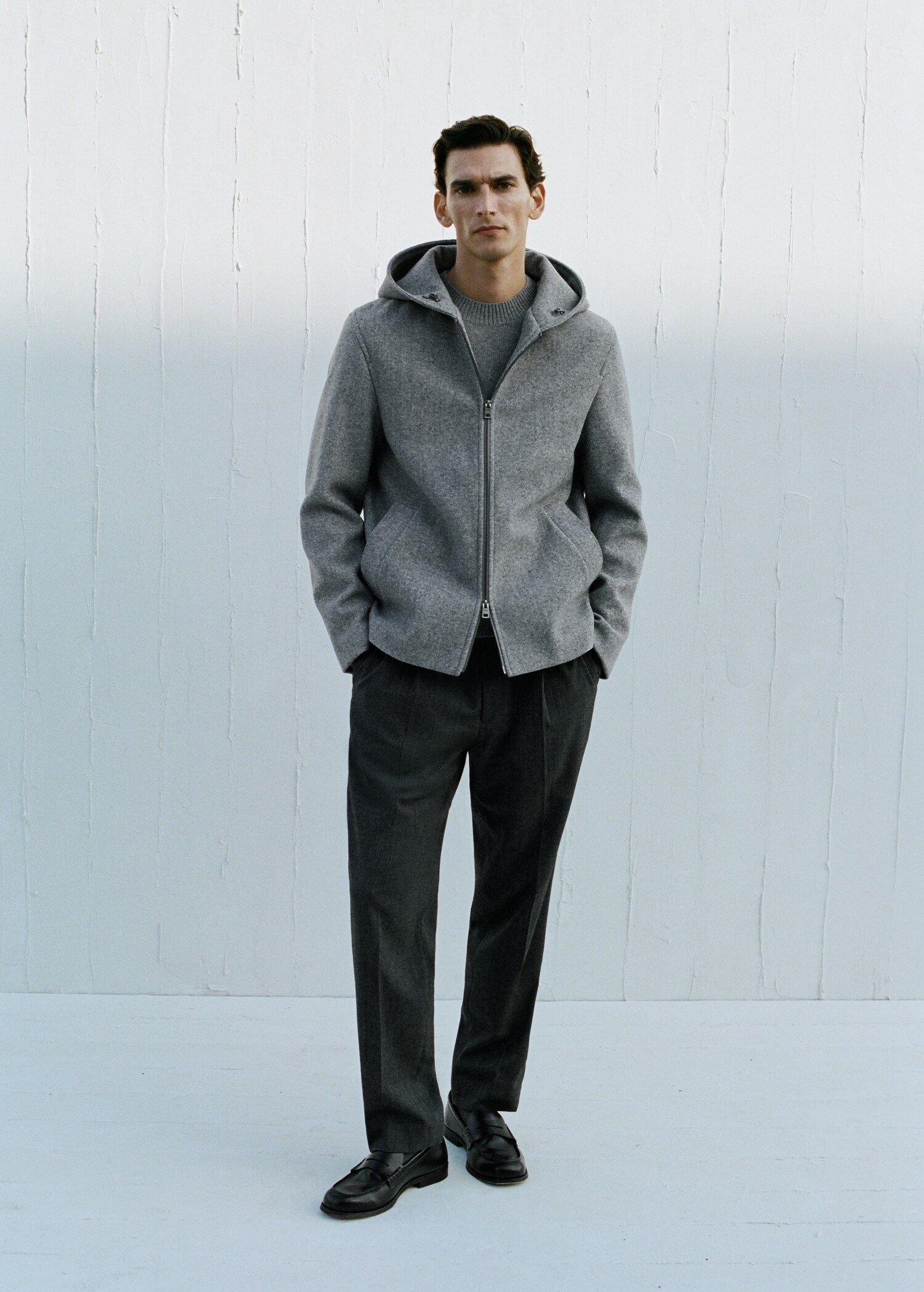 Wolljacke mit Kapuze - Detail des Artikels 3