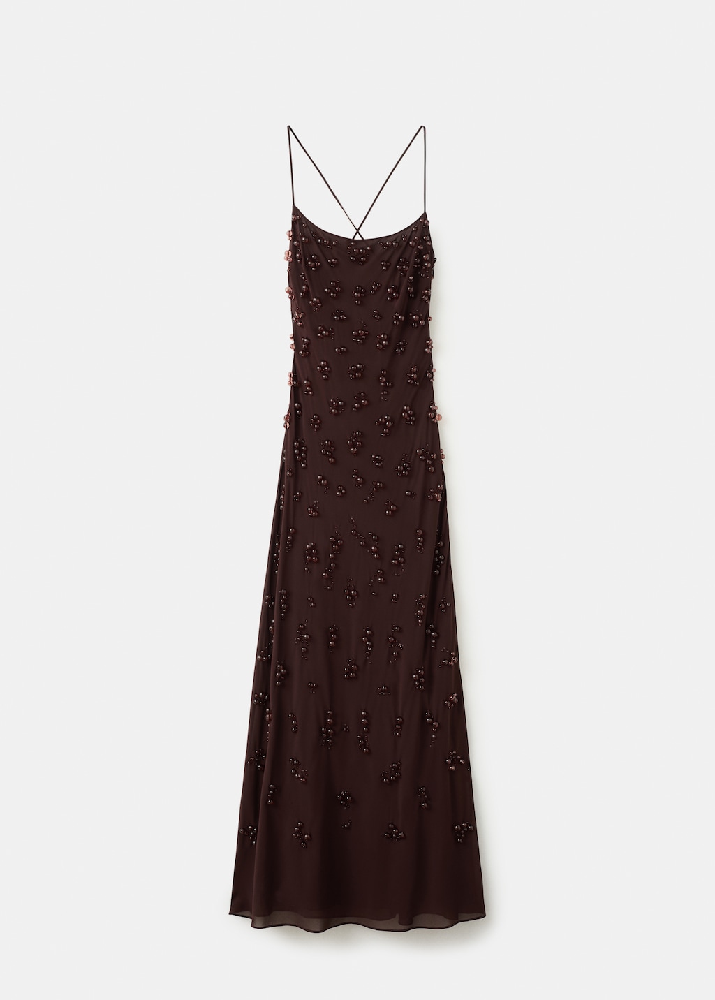 Long dress with embroidered spheres - image 5