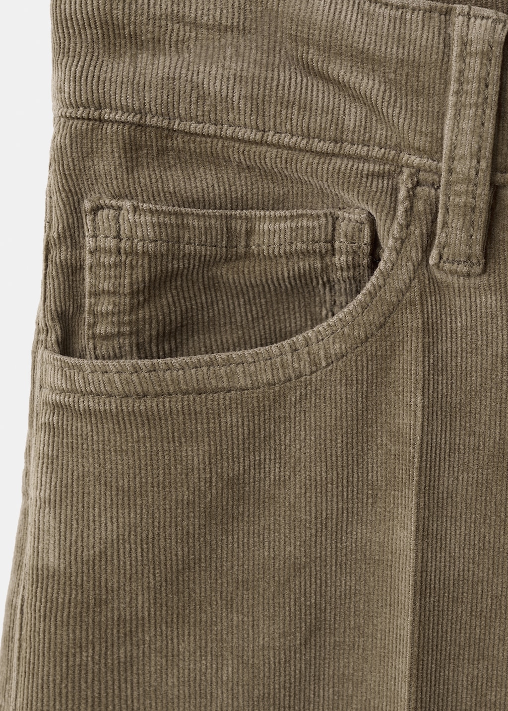 Mango Corduroy flared jeans