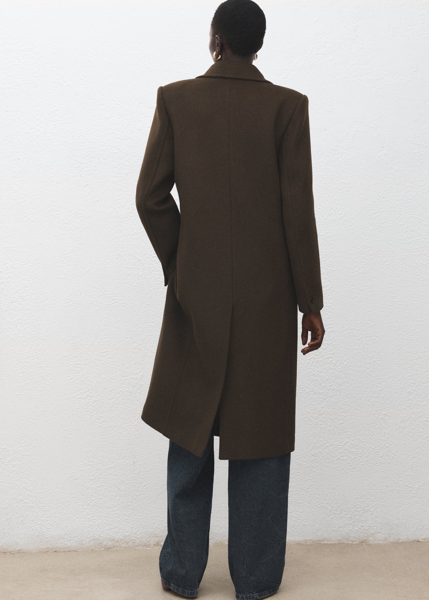 Double Breasted Wool Coat