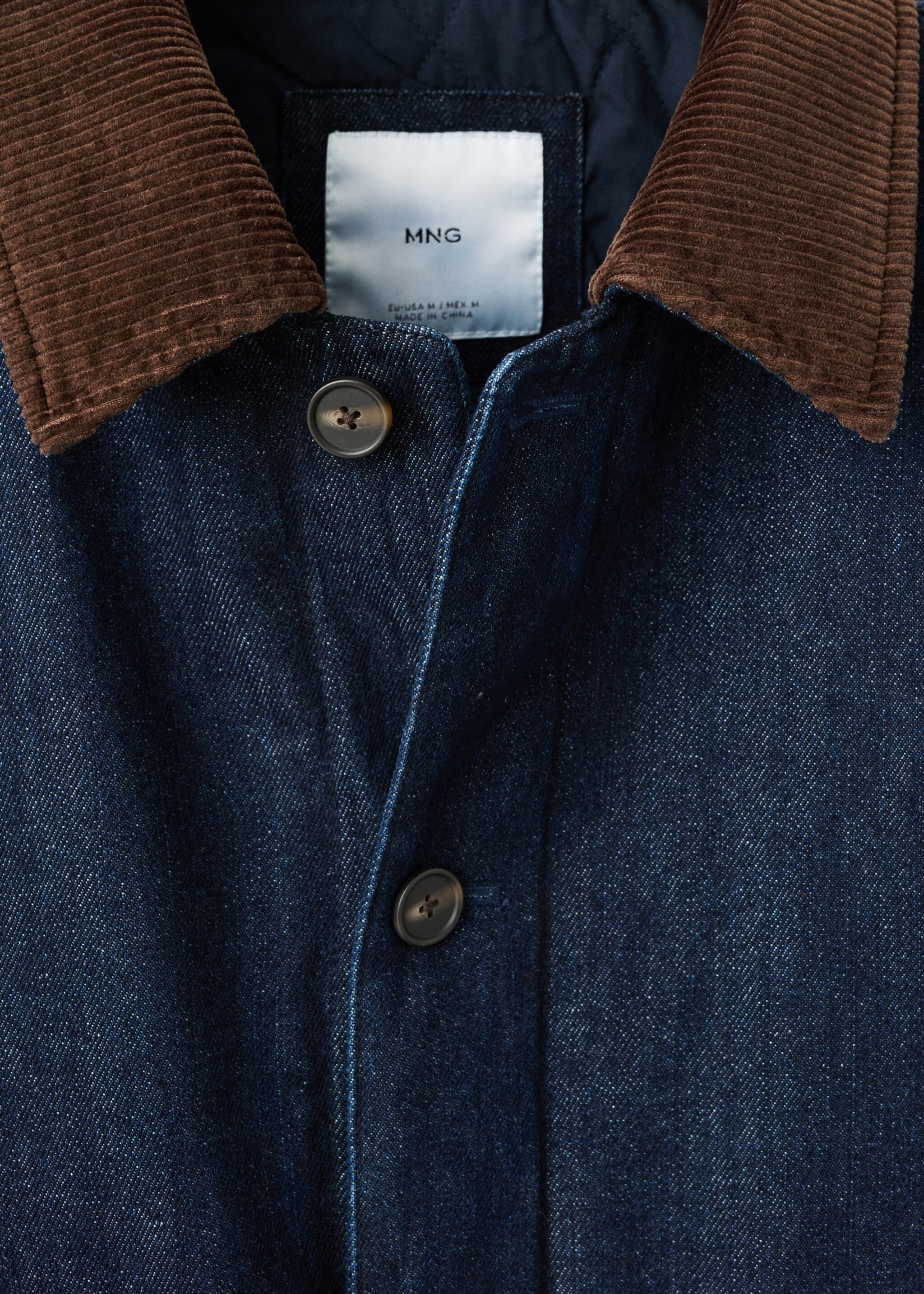 Jacket wiston - Details of the article 8, Open Blue. Ref: 27071188-00.