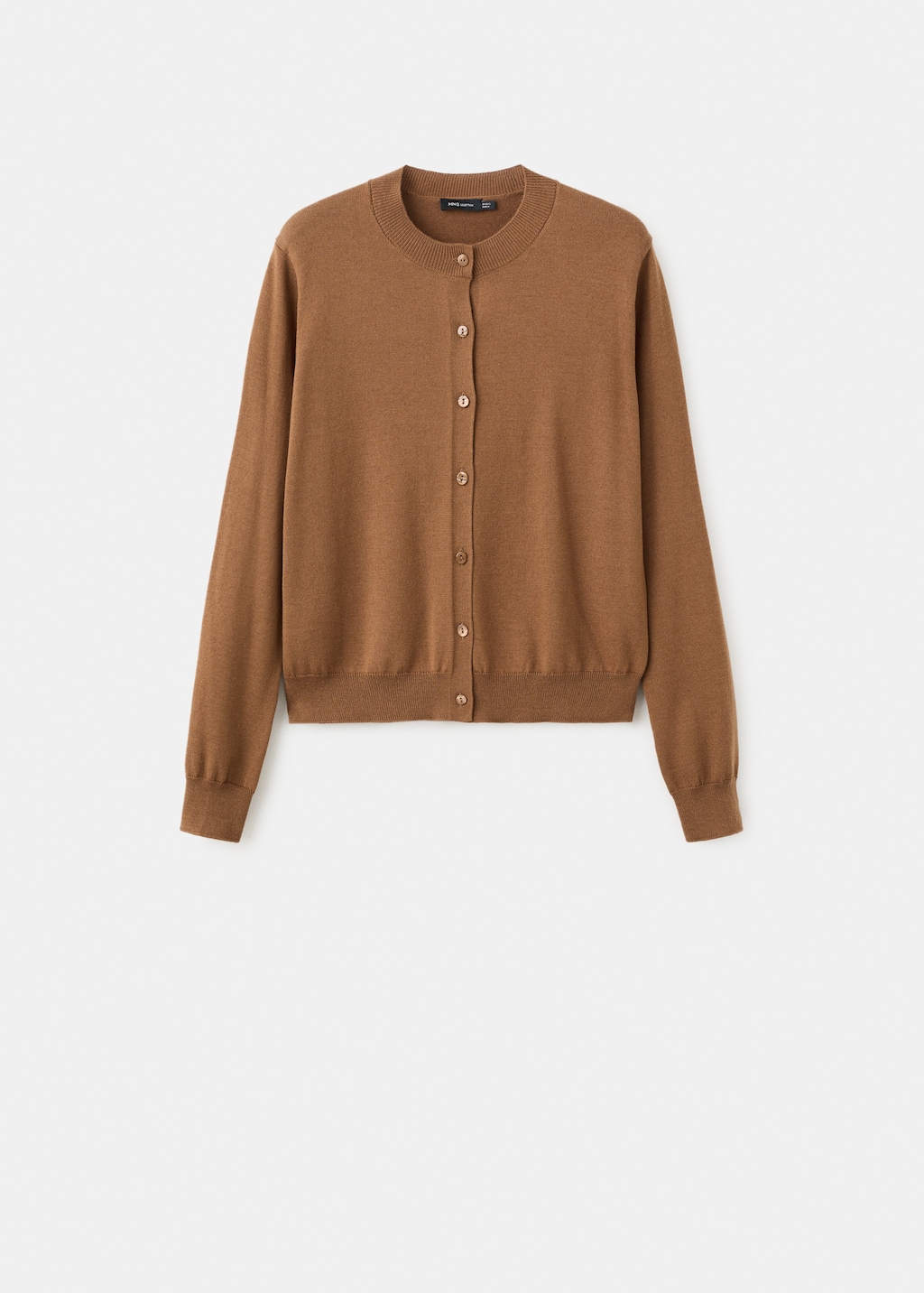 Mango Chunky-knit wool-blend cardigan