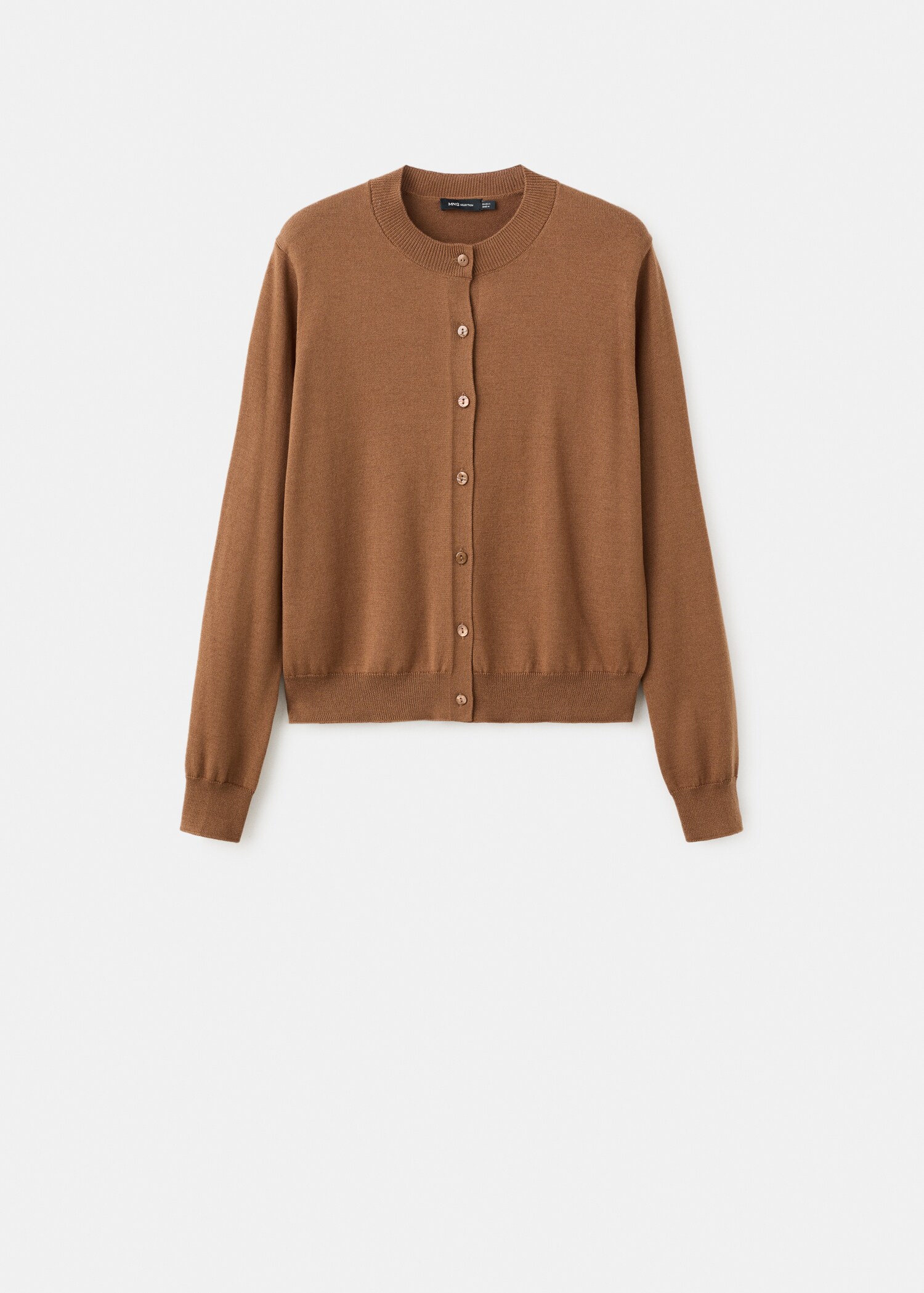 سترة من مزيج الصوف بنسيج مترابط ثقيل - منتج دون نموذج