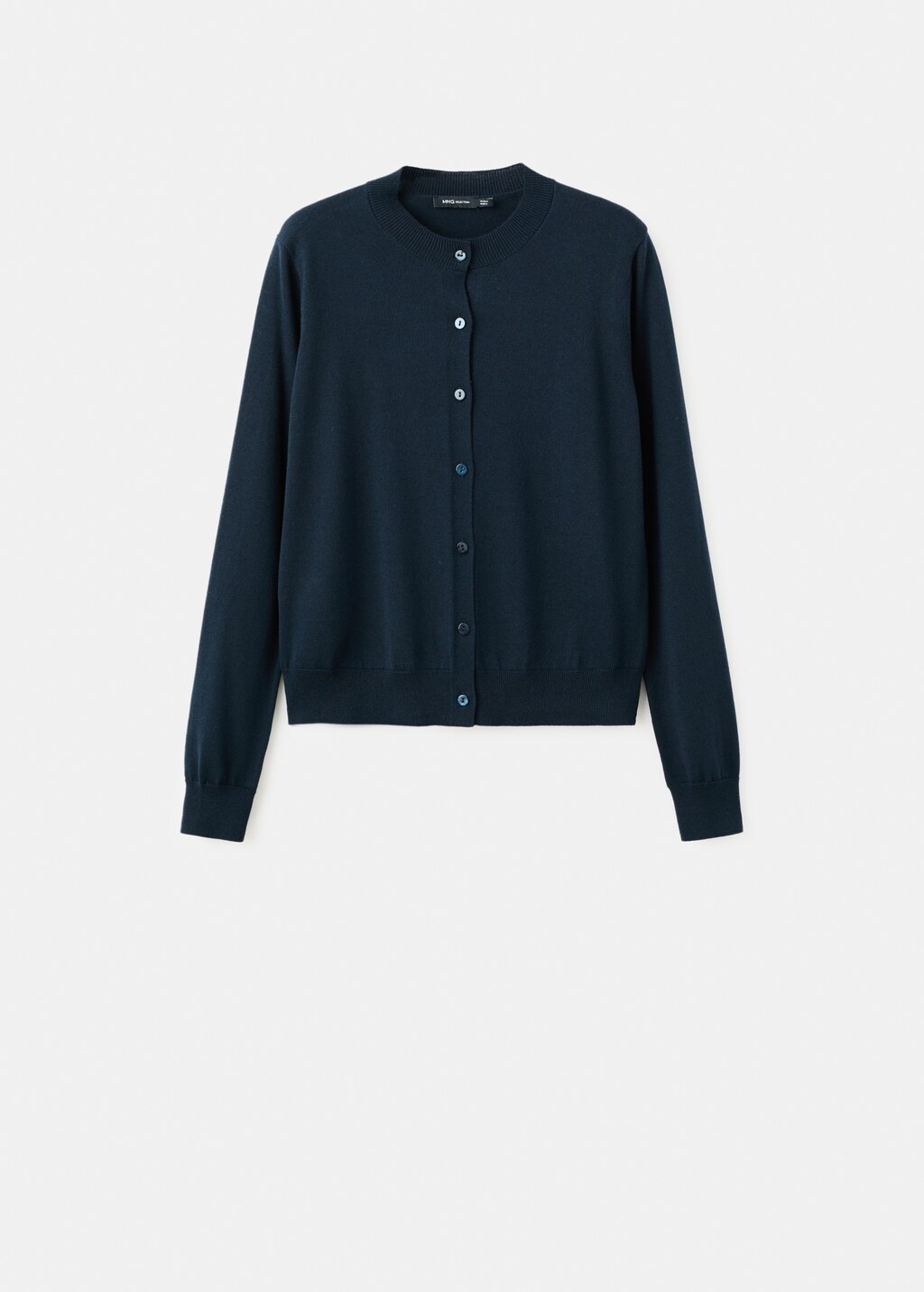 Mango Chunky-knit wool-blend cardigan