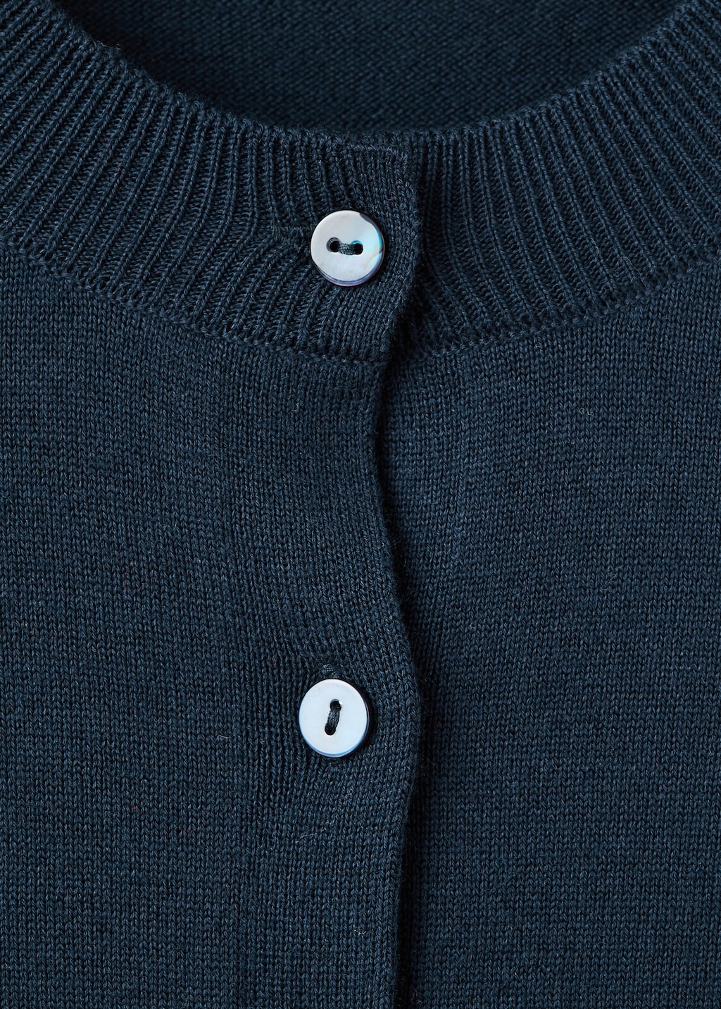 Chunky-knit wool-blend cardigan