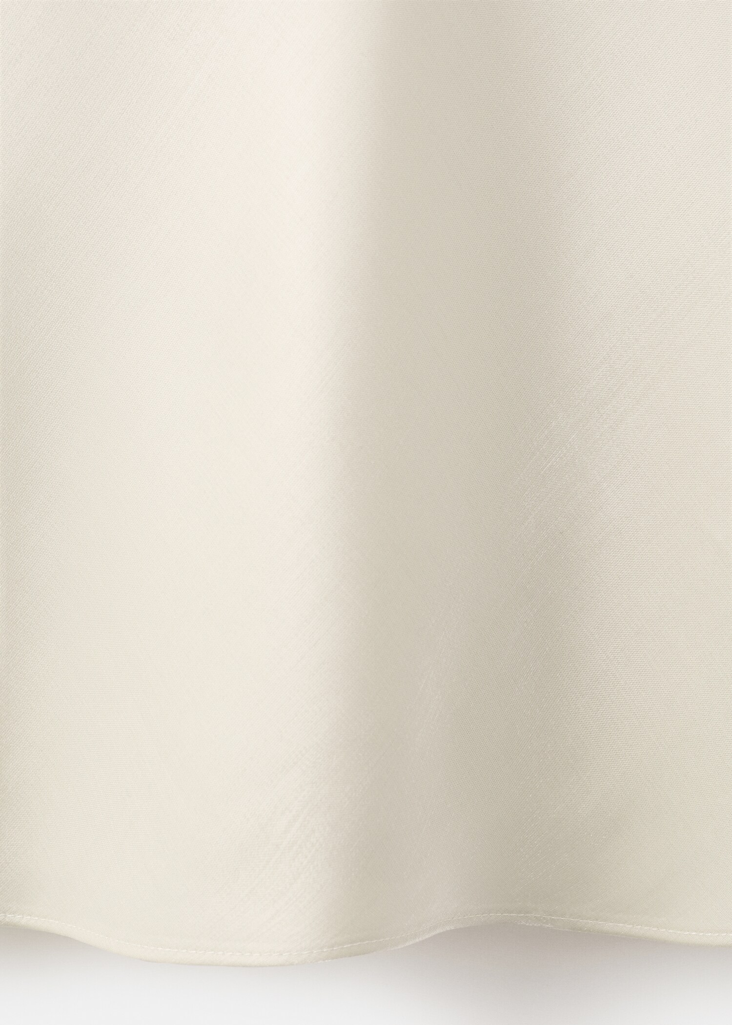 Satin dress with a low-cut neckline - Details of the article 0