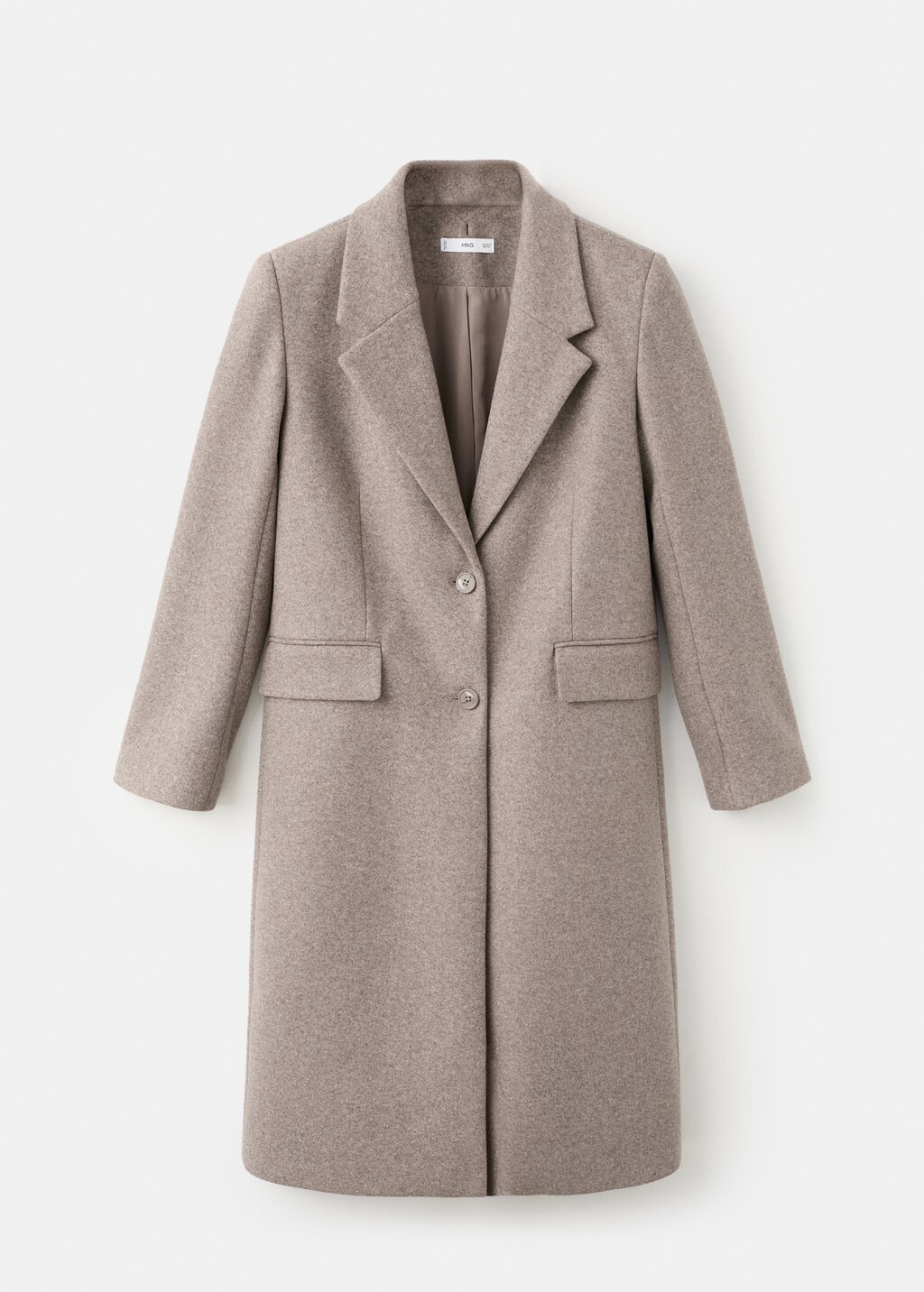 Mango Combined coat with detachable collar