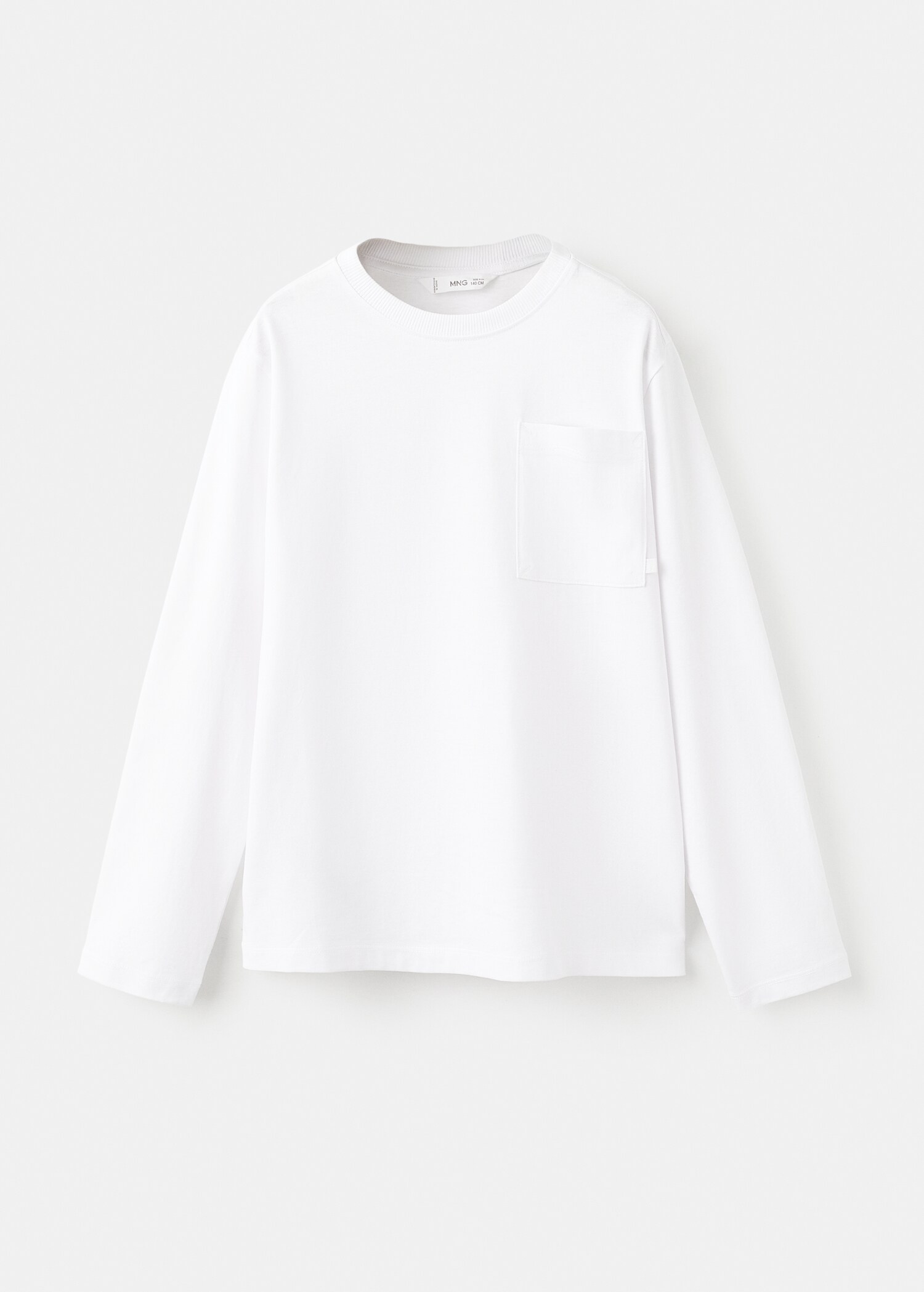 Long-sleeved t-shirt with pocket - Article without model