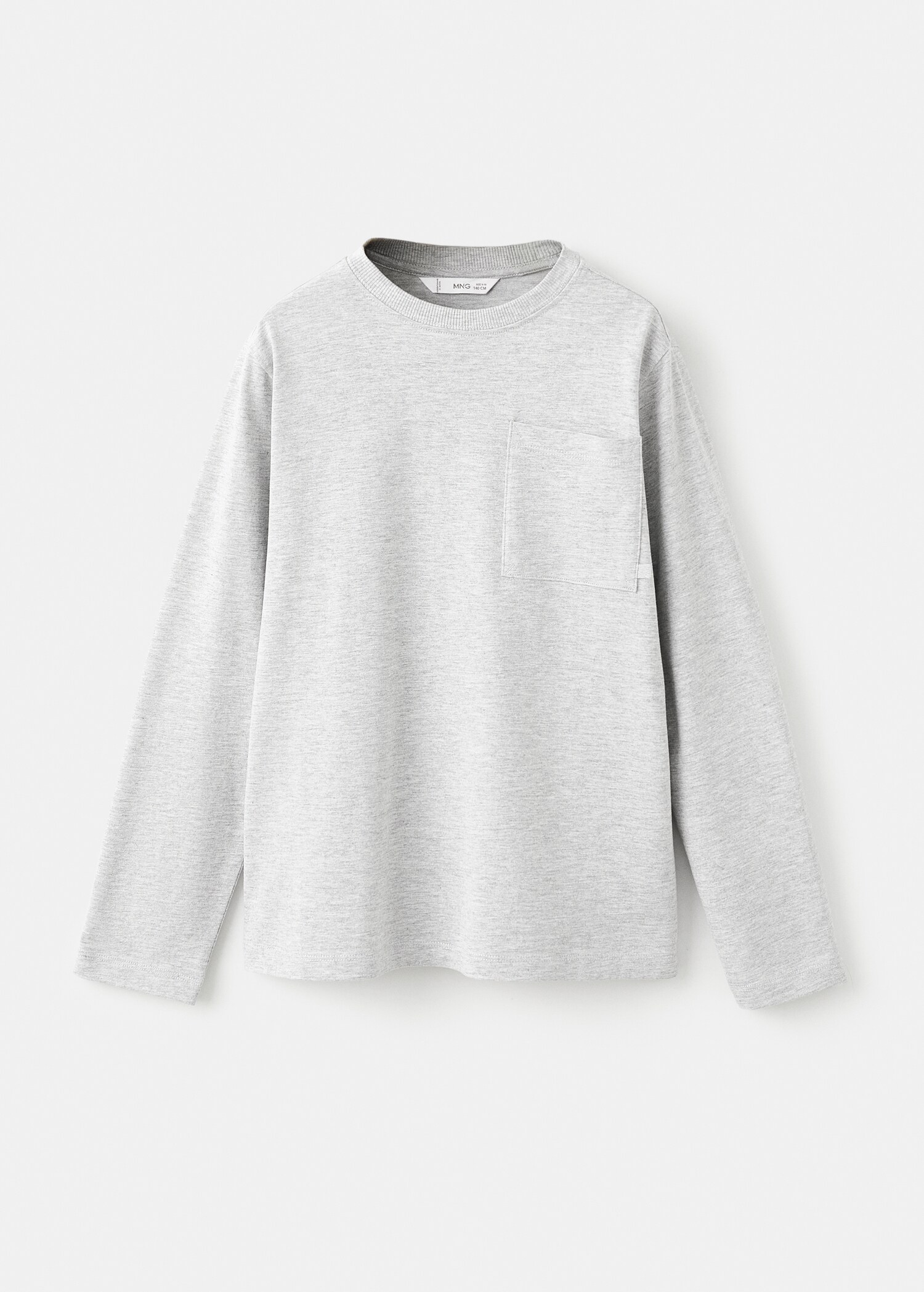 Long-sleeved t-shirt with pocket - Article without model