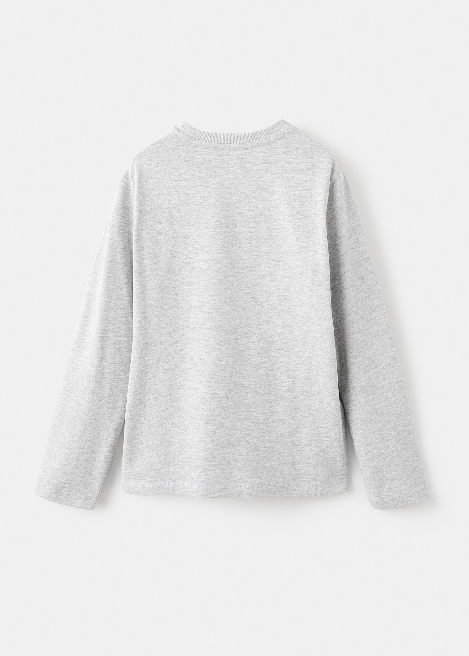 Long-sleeved t-shirt with pocket - Reverse of the article