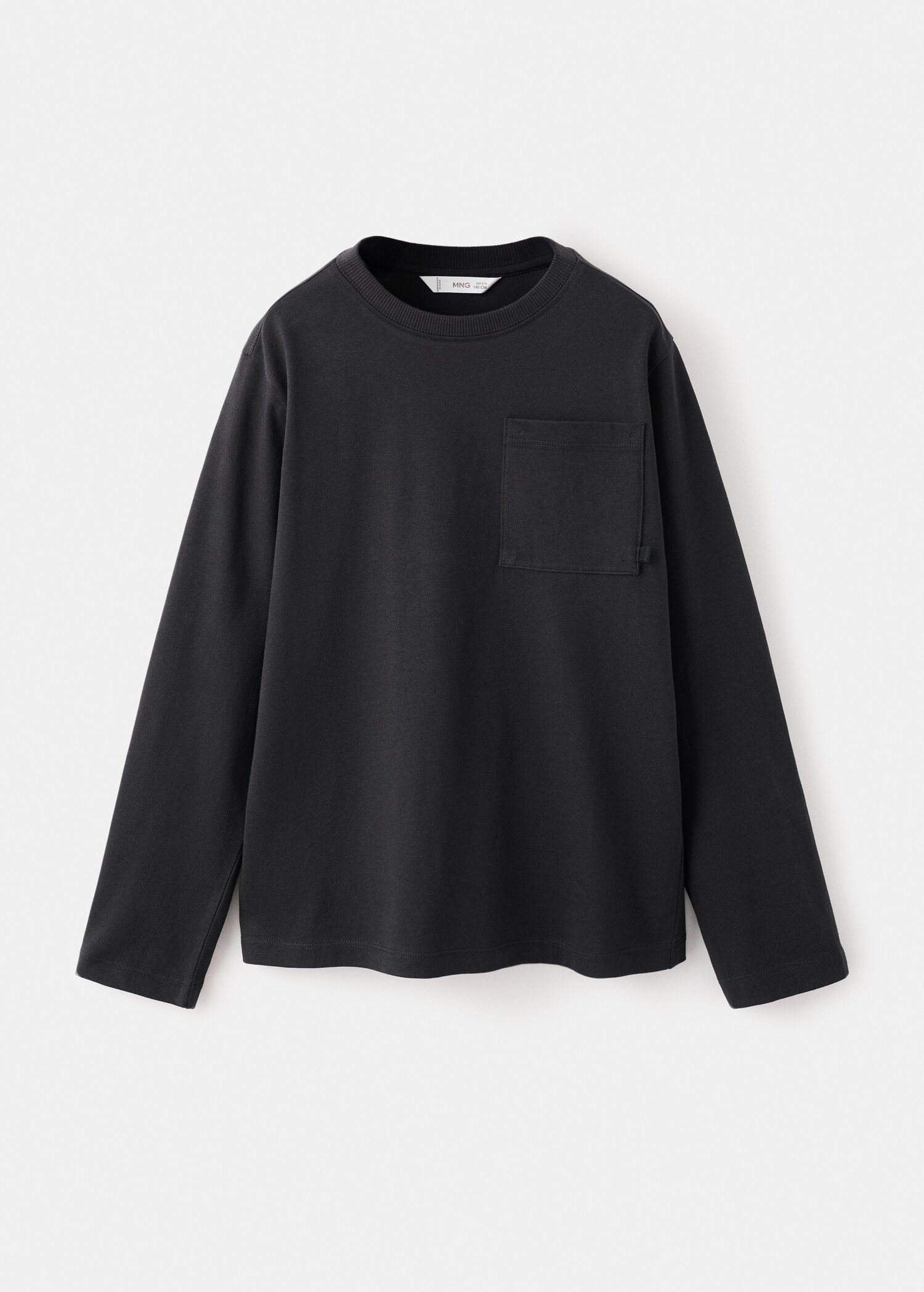 Long-sleeved t-shirt with pocket - Article without model