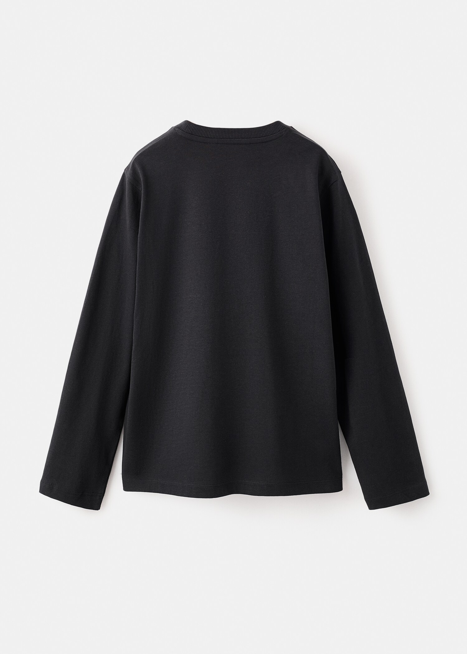 Long-sleeved t-shirt with pocket - Reverse of the article