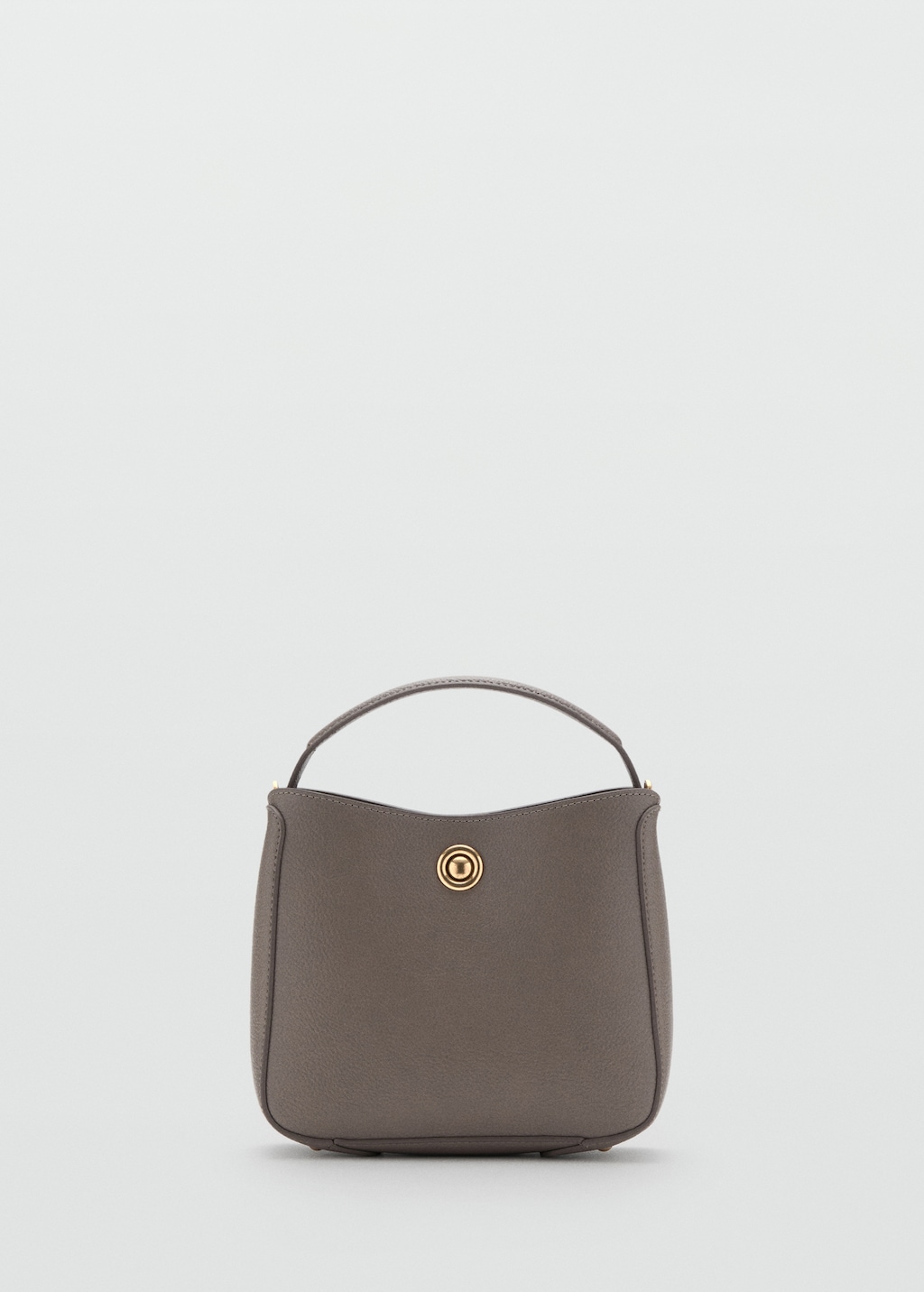 Small bucket bag with metal detail - image 5