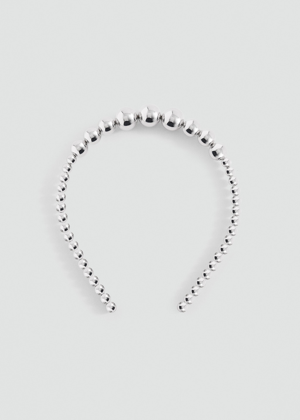 Bead appliqué hairband