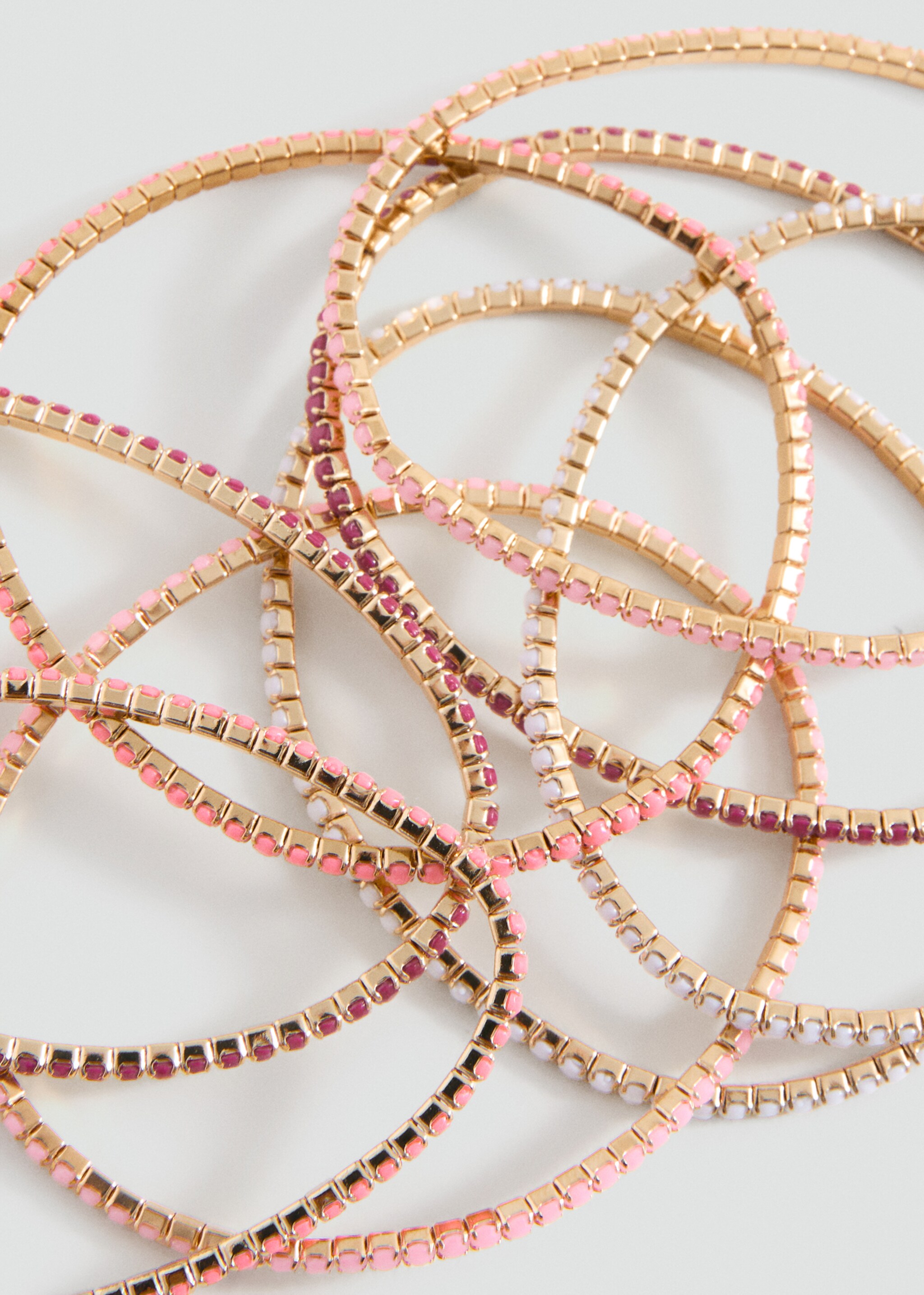 Leave bracelet pack - Medium plane, Gold. Ref: 27071205-00.