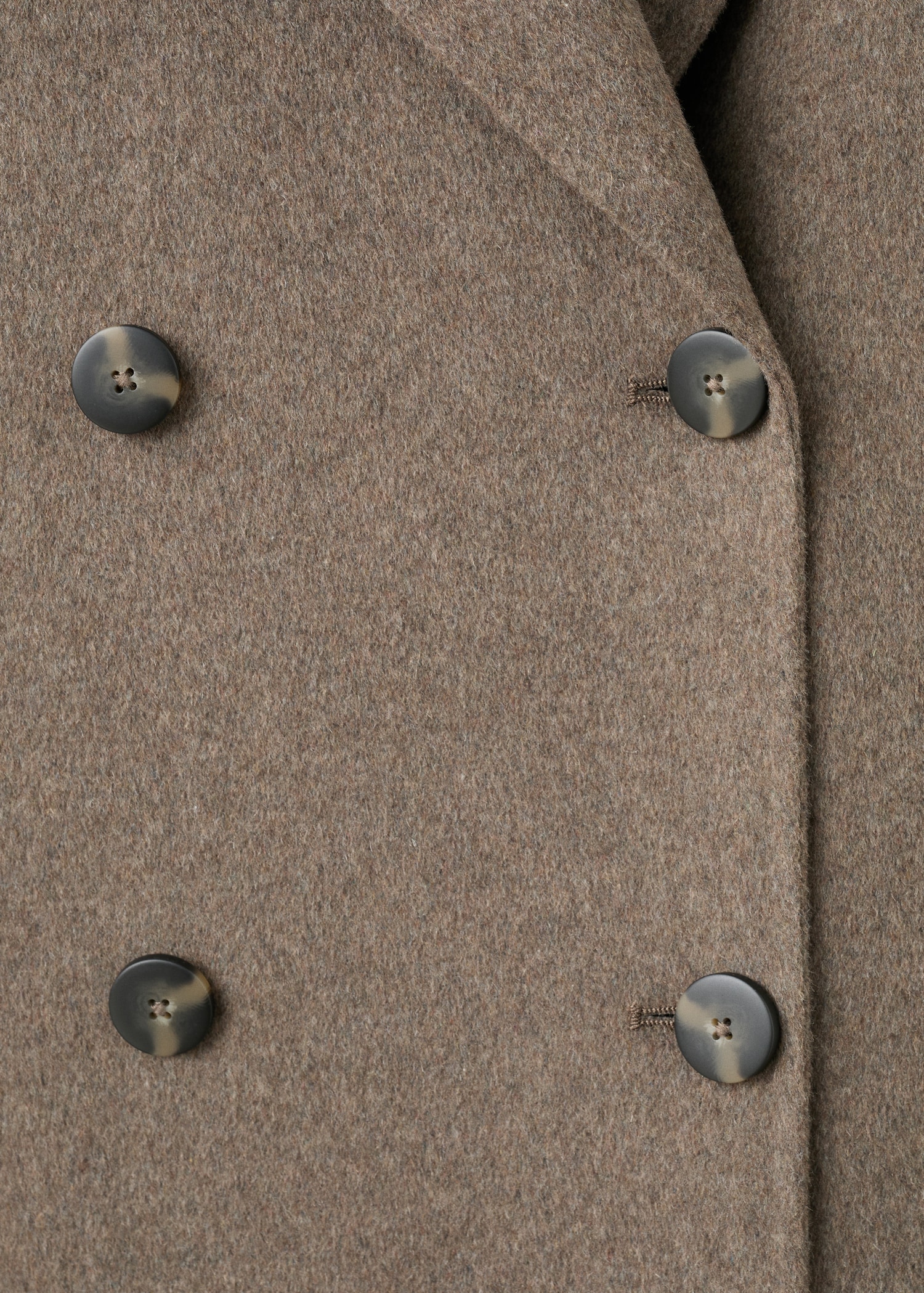 Handmade oversized wool coat - Details of the article 0