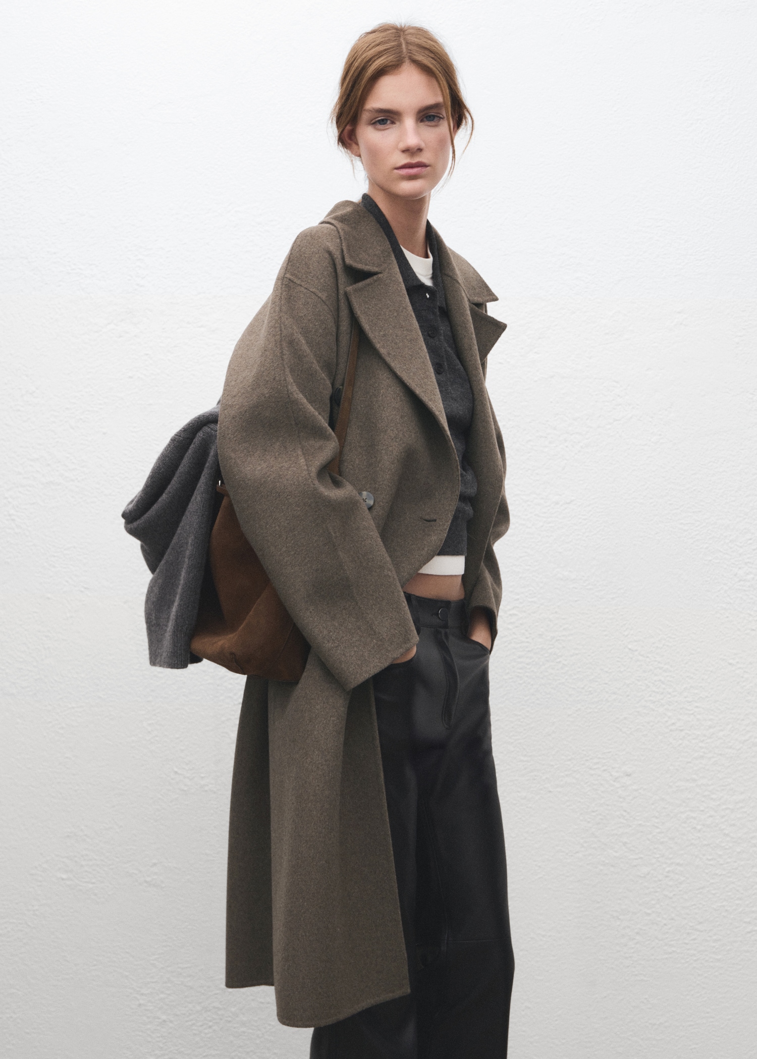 Handmade oversized wool coat - Details of the article 1