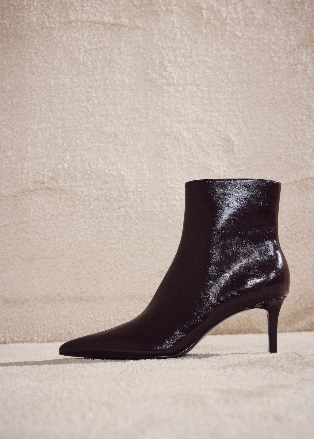 Mango Pointed heel ankle boot
