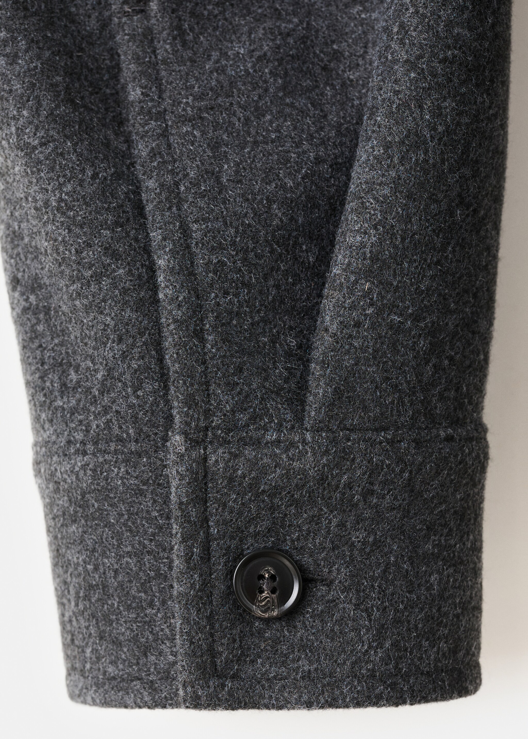 قميص خارجي من الفلانيل بقصّة منتظمة - تفاصيل المنتج 0, رمادي أرجواني غامق. Ref: 27071211-00.