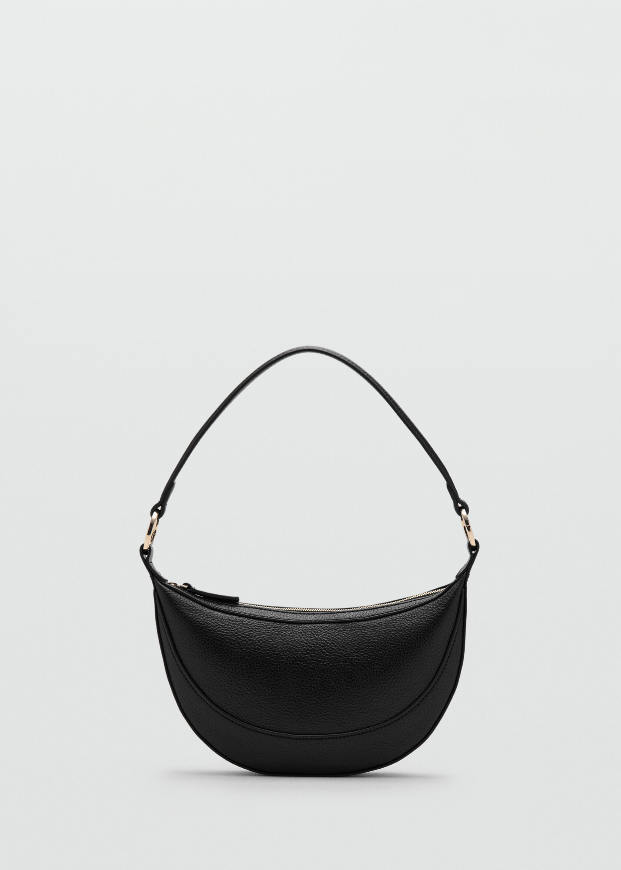 Oval shoulder bag - Article without model, Black. Ref: 27071217-00.