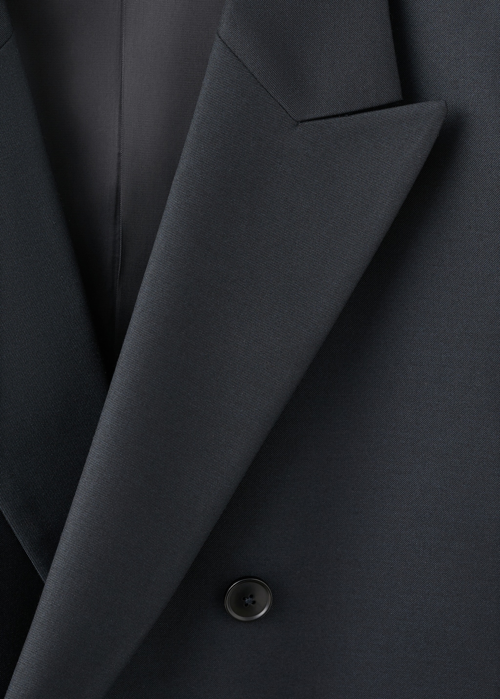 Boston slim-fit double-breasted suit blazer