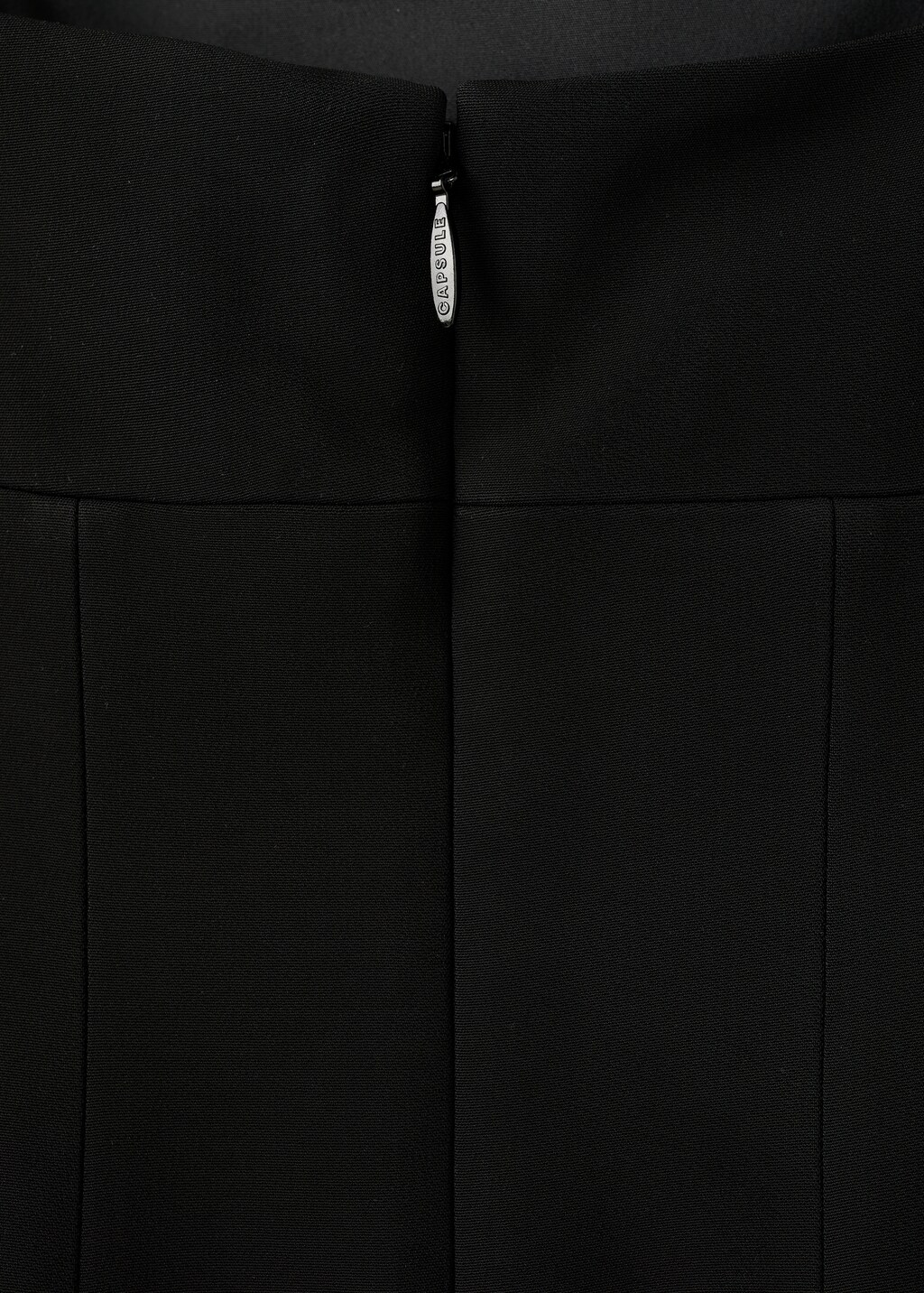 Mango Low-cut dress with fringed hem