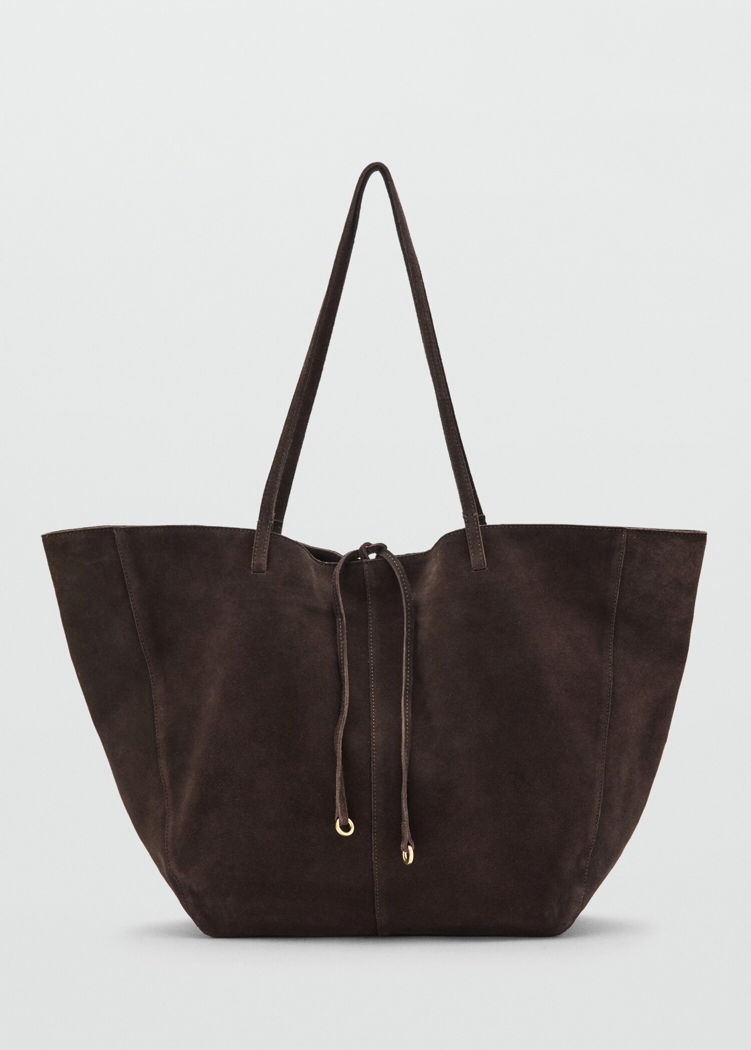 Shopper-Tasche aus Wildleder - Artikel ohne Model