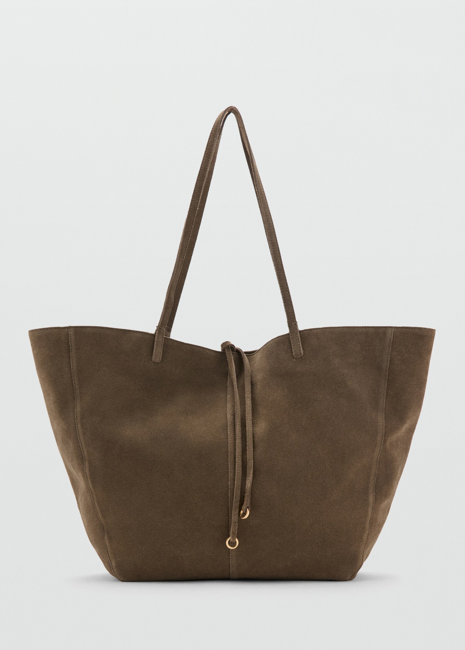 Shopper-Tasche aus Wildleder - Artikel ohne Model