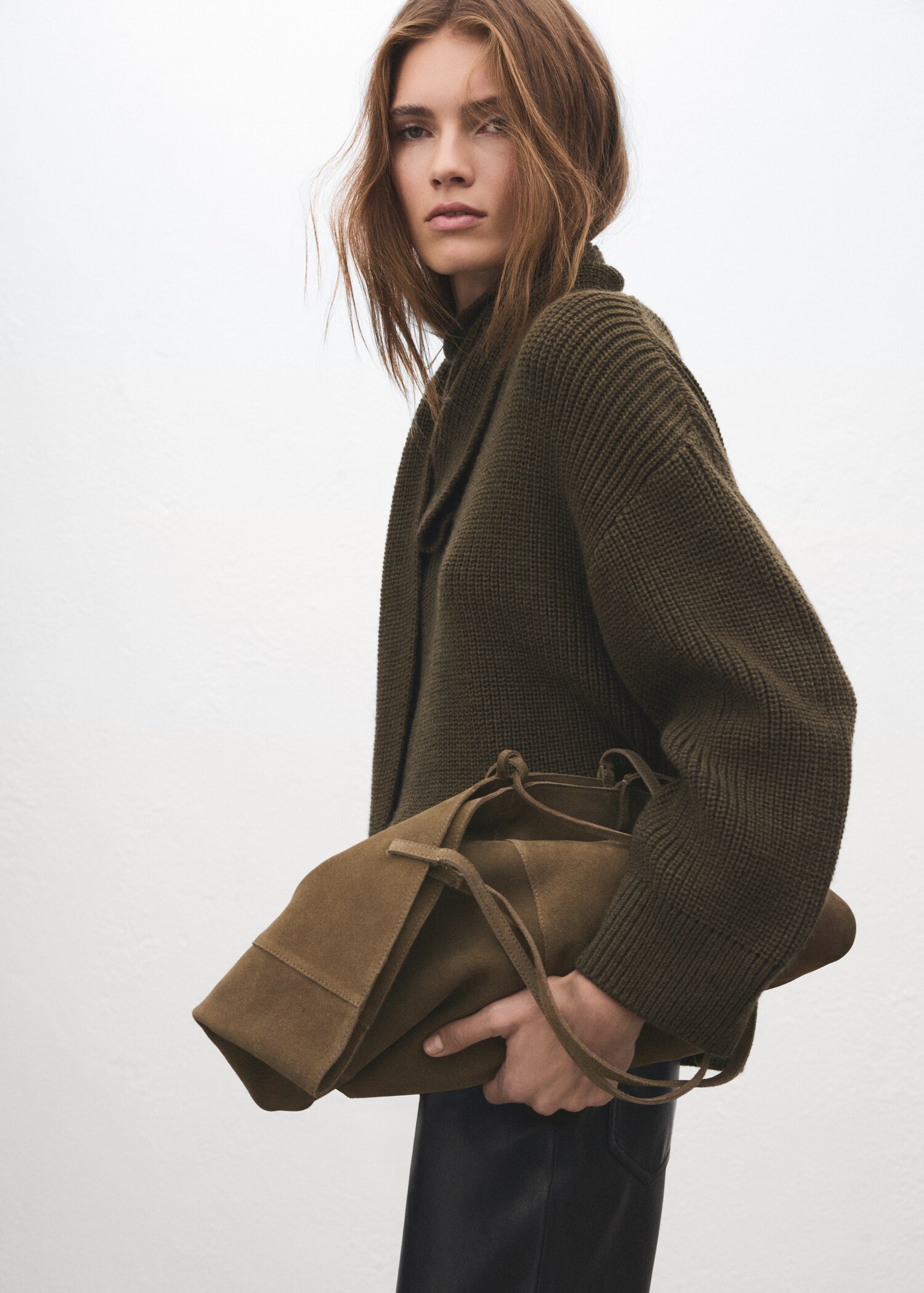 Shopper-Tasche aus Wildleder - Detail des Artikels 9