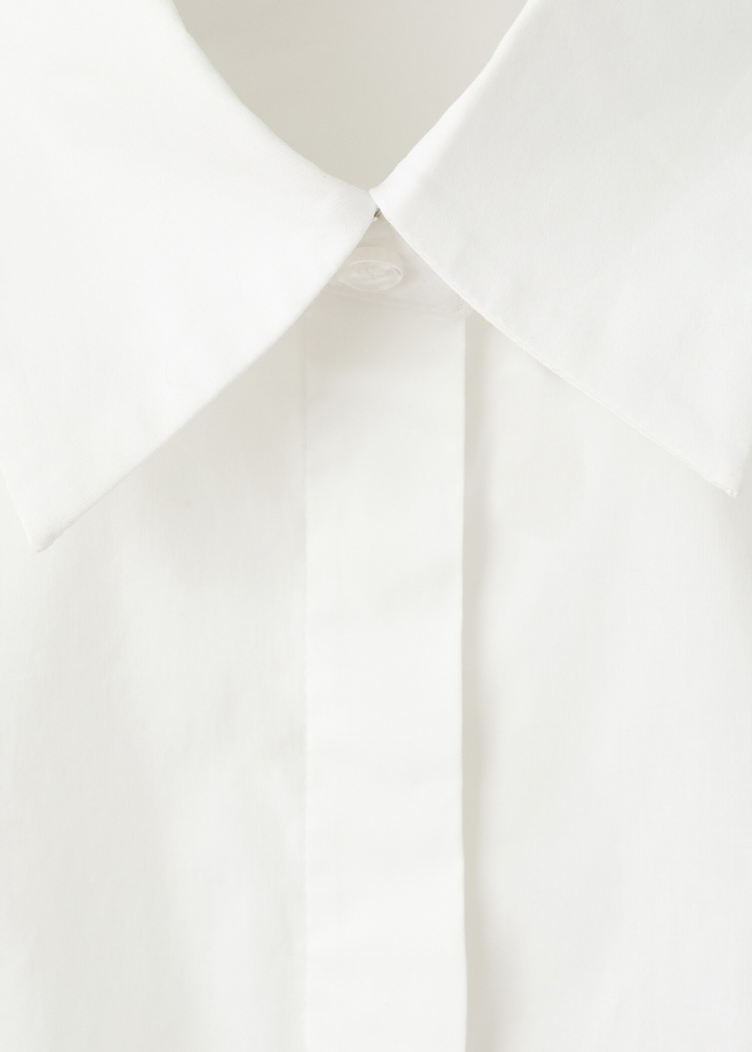 Slim-fit poplin shirt - Details of the article 8