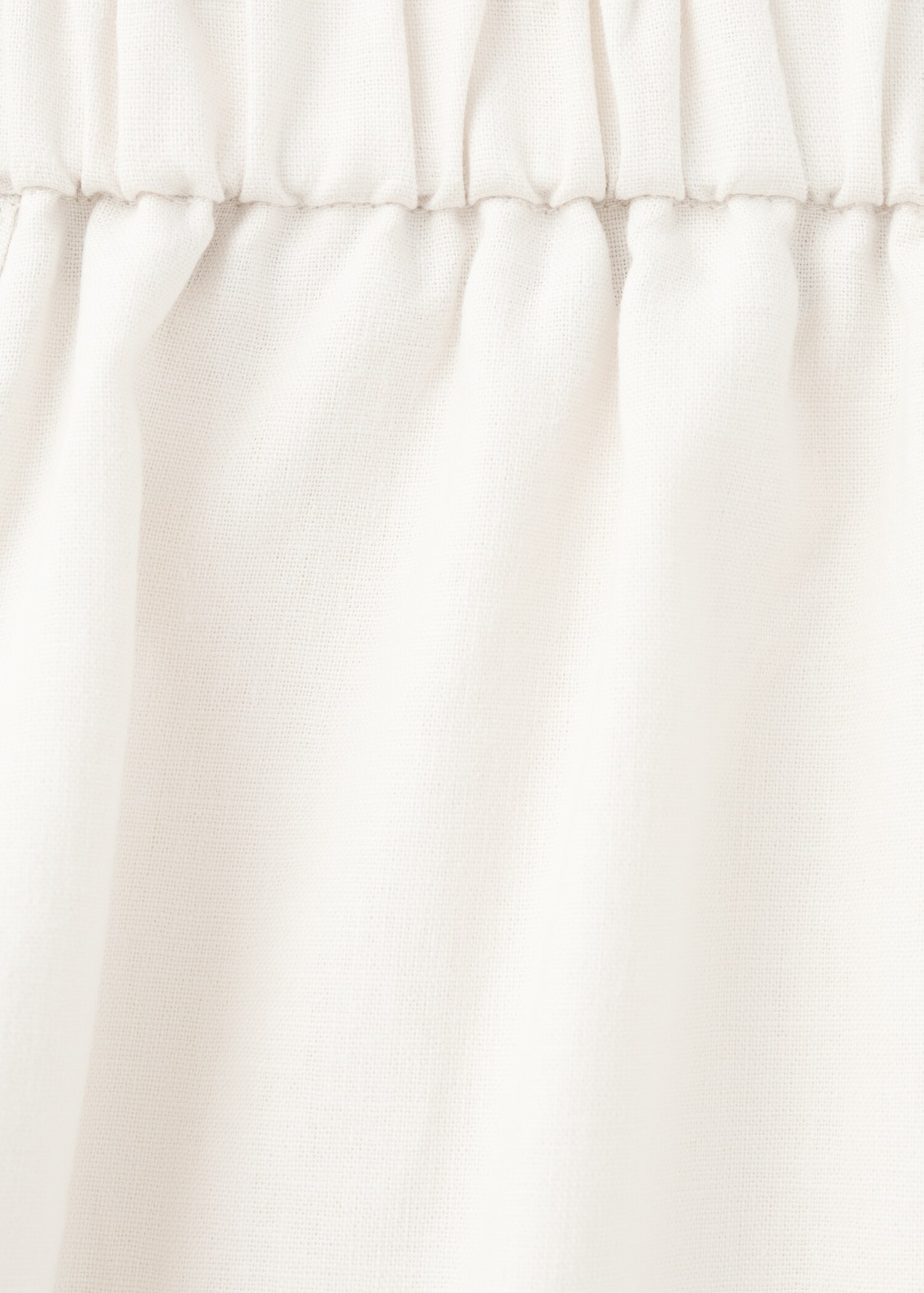 Linen-blend trousers - Details of the article 0