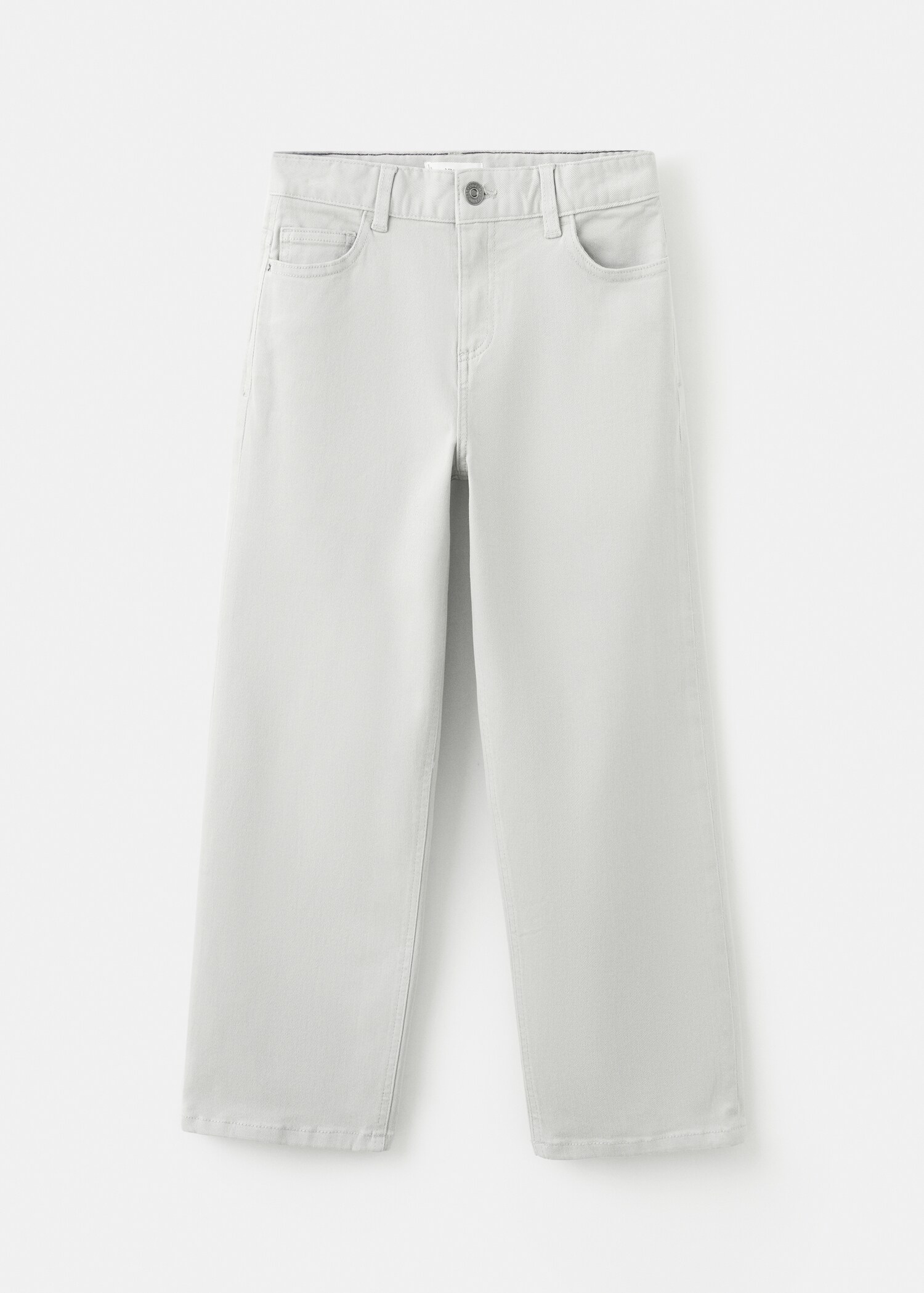 Straight cotton jeans - Article without model