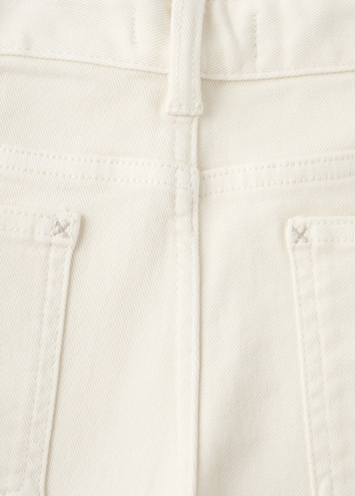 Straight cotton jeans - Details of the article 0