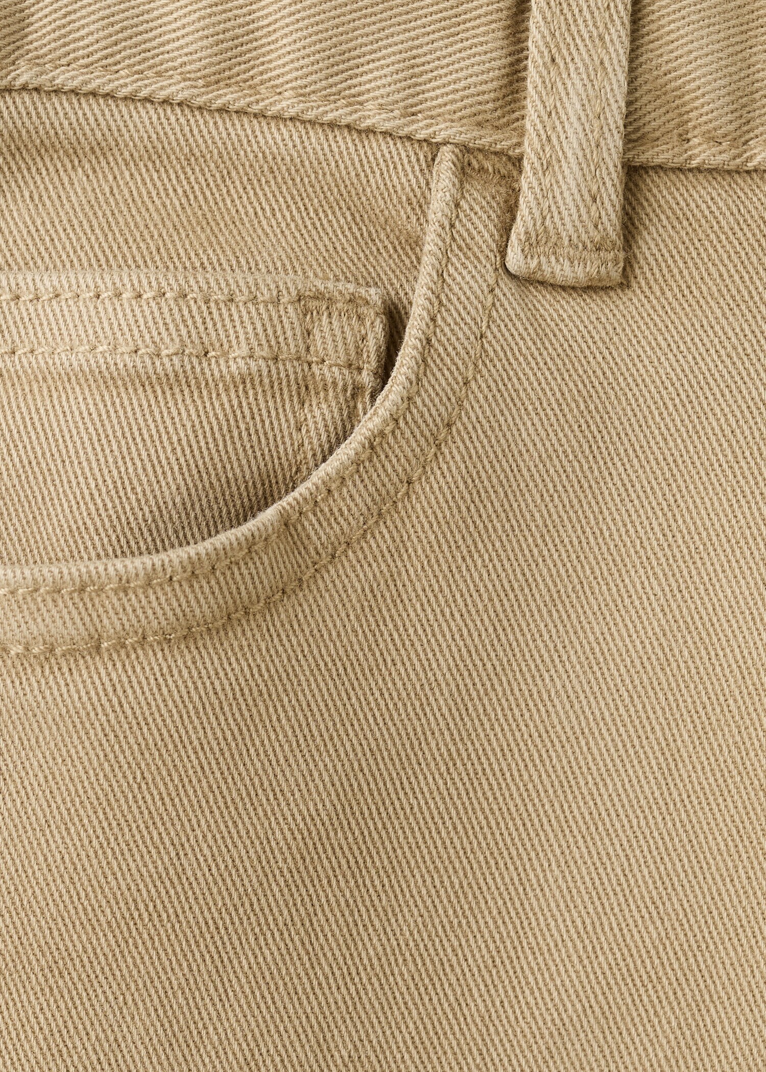 Straight cotton jeans - Details of the article 0